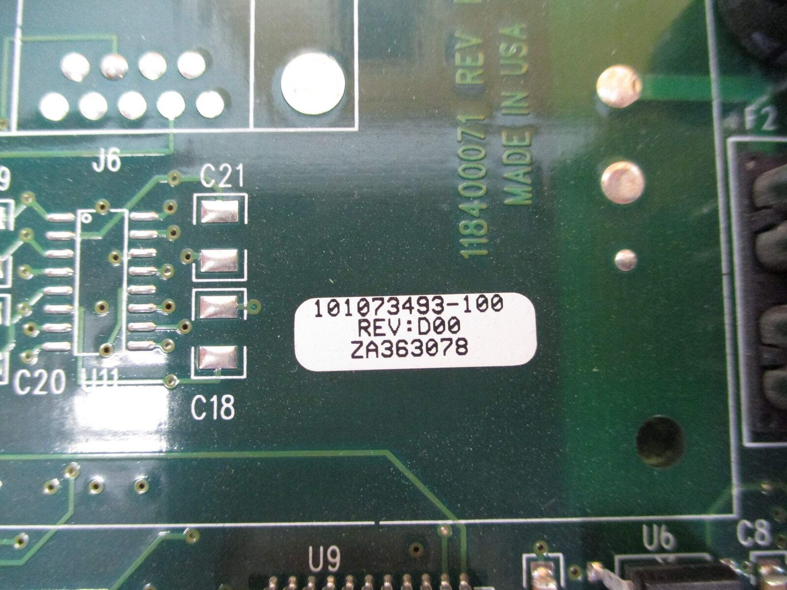 Eaton PowerWare Bridge Board 101073493-100 Rev. D00 Used