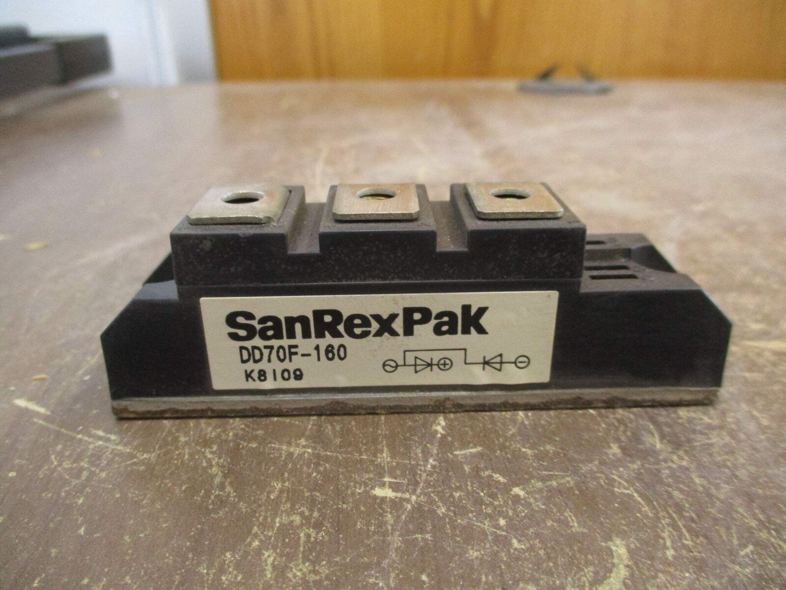 Sanrex SanRexPak Diode Module DD70F-160 Used