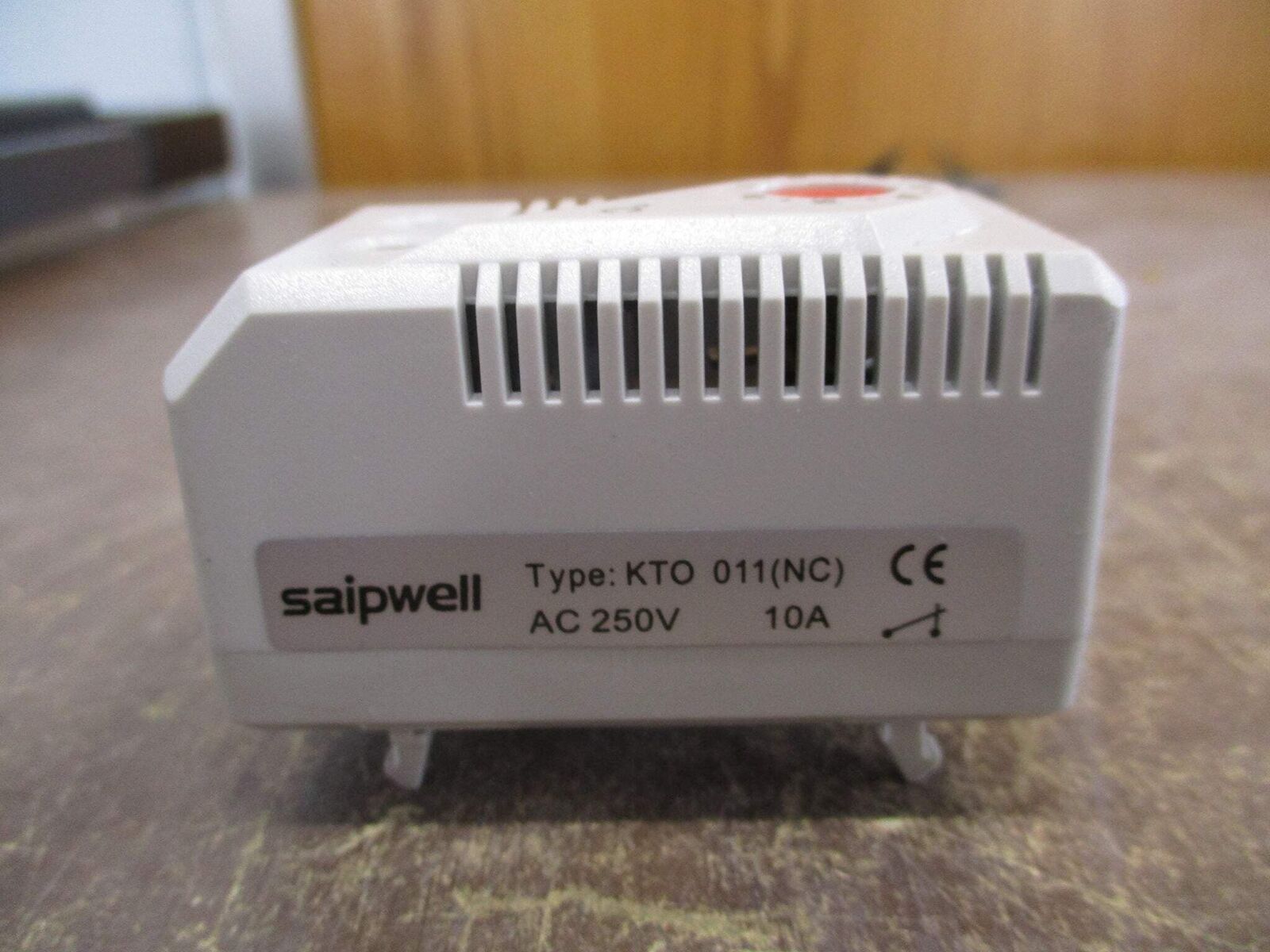Saipwell Thermostat KTO 011(NC) 10A 250VAC Range: 0-60°C Used