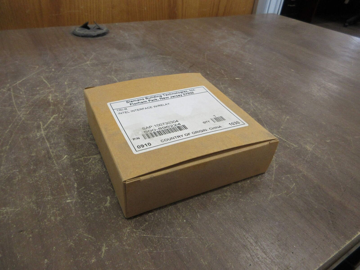 Siemens Tri-R Intel Interface w/ Relay 500-896224 New Surplus