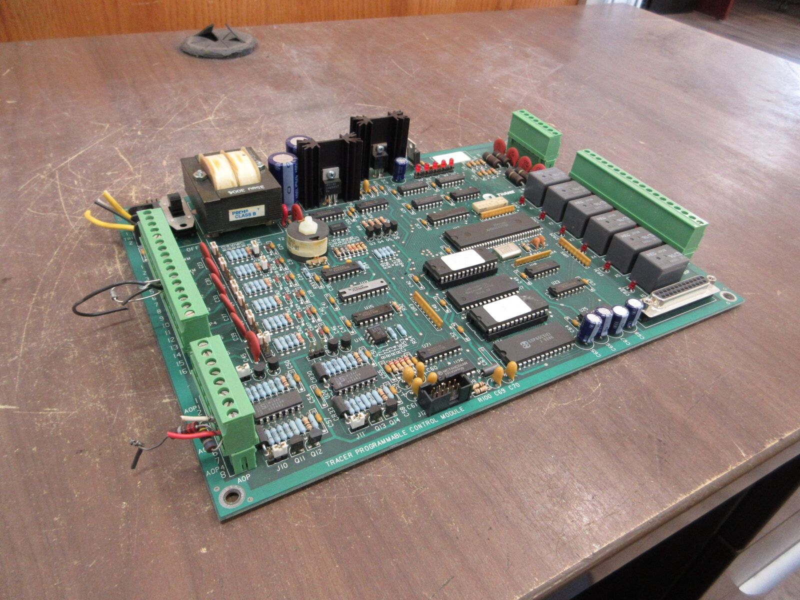 Trane Tracer Programmable Control Module 50100720 Rev. 10 Used