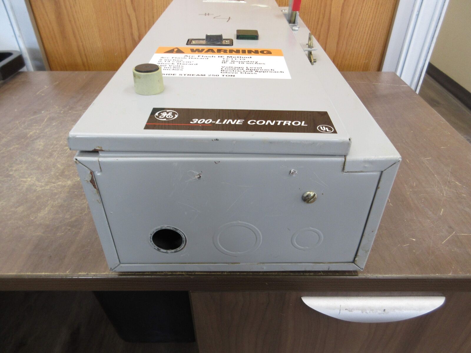 GE Size 1 Fusible Combination FTNSC**TZ 115-120V Coil 27A 600V Used