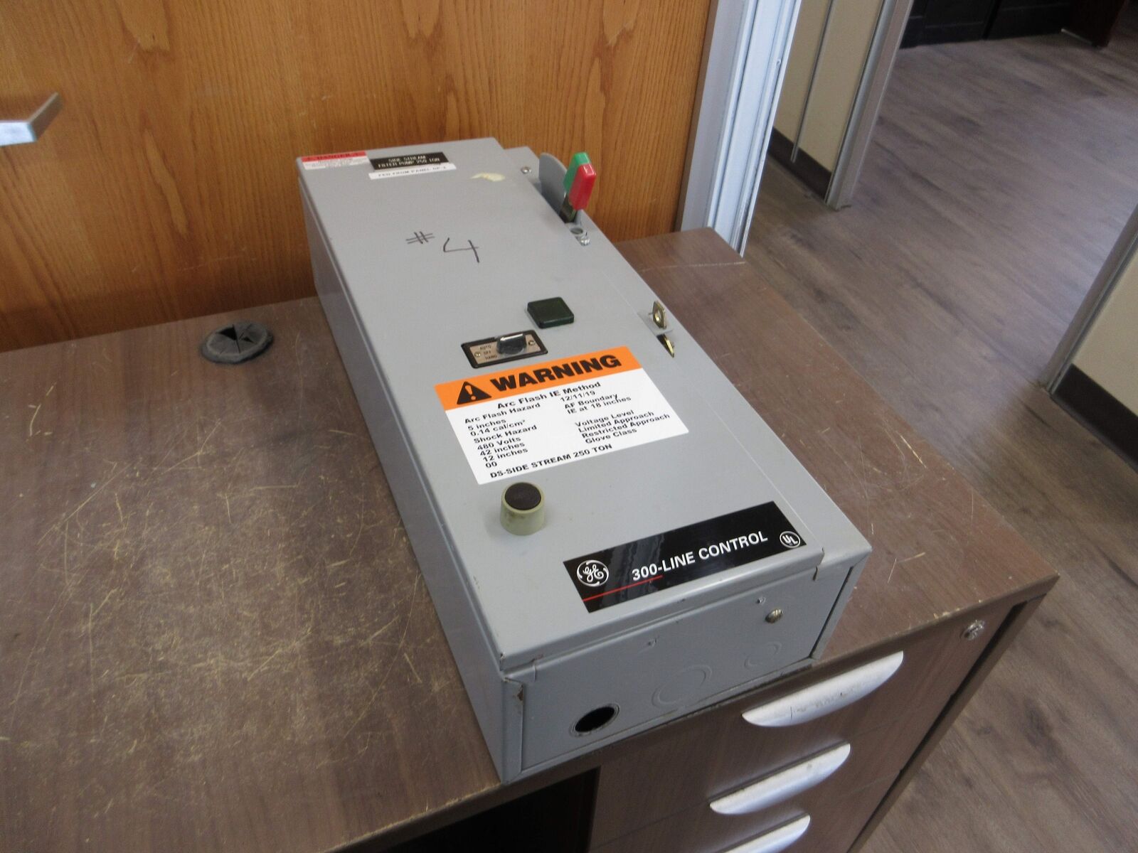 GE Size 1 Fusible Combination FTNSC**TZ 115-120V Coil 27A 600V Used