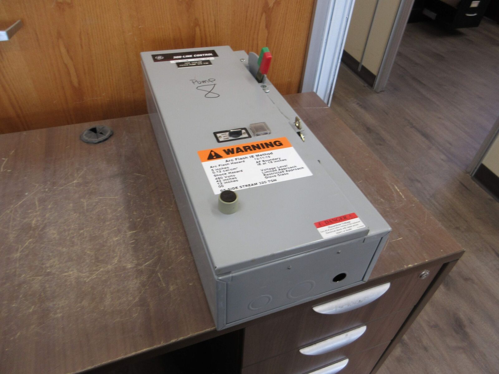 GE Size 1 Fusible Combination CR308C1**DAA 115-120V Coil 27A 600V Used