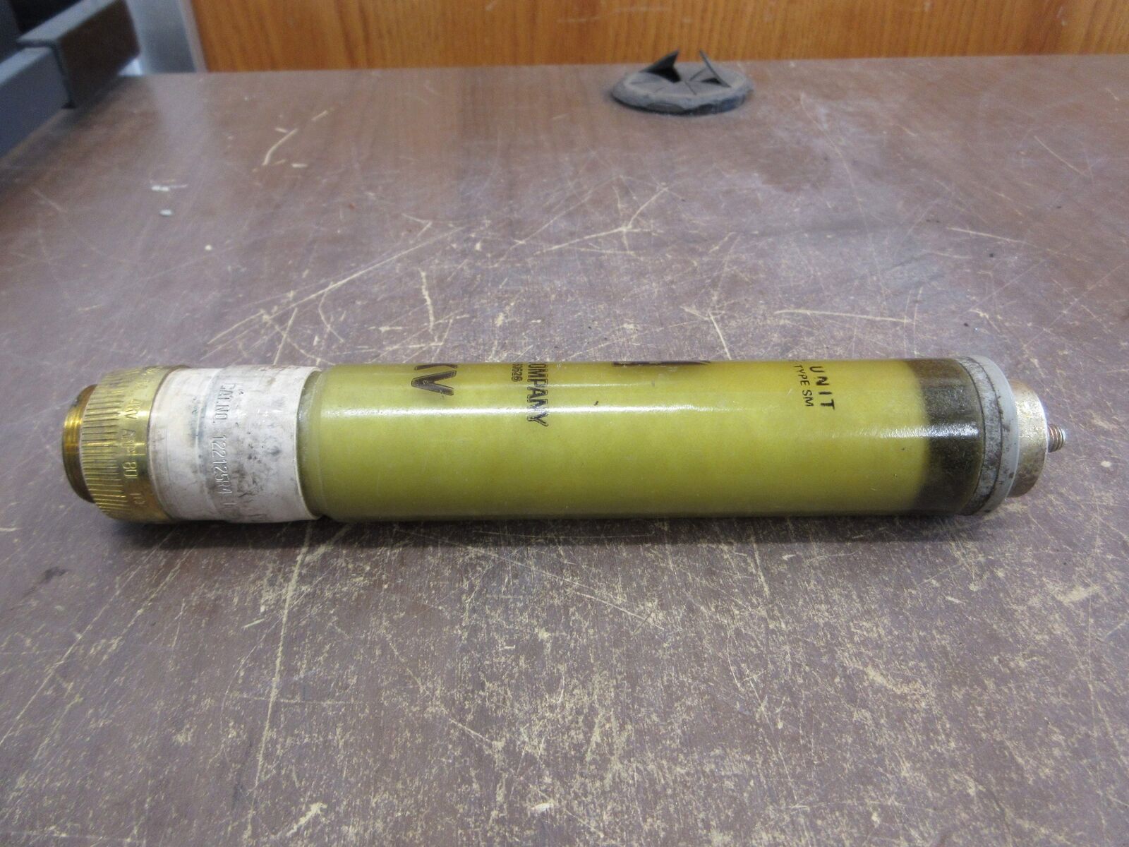 S&C SM-4 Fuse Refill Unit 122125R4 80E 14.4kV Used