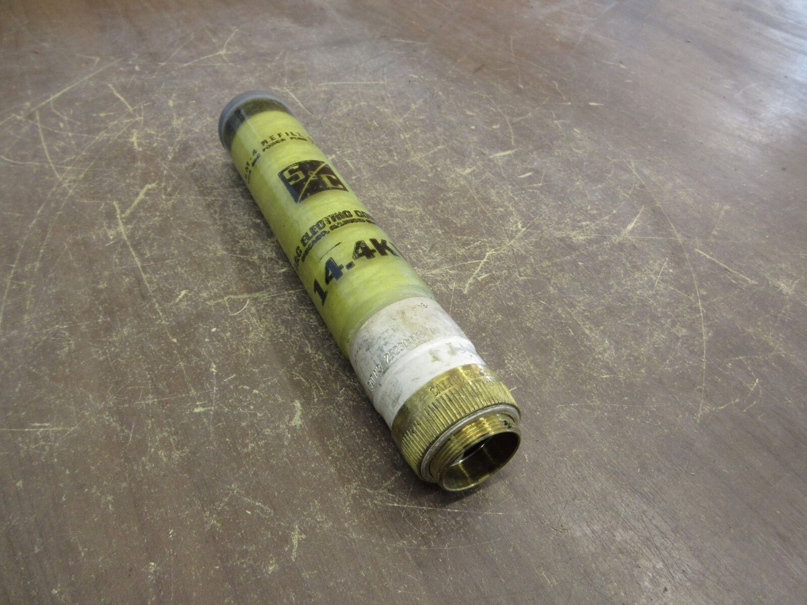 S&C SM-4 Fuse Refill 252300R4 200E 14.4kV Used