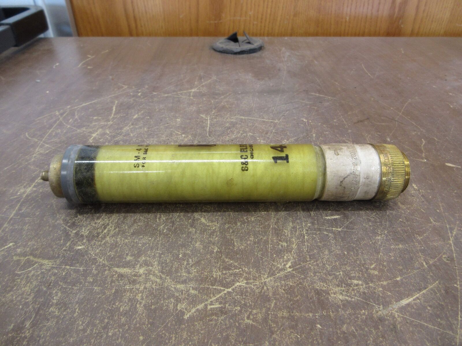 S&C SM-4 Fuse Refill 252300R4 200E 14.4kV Used