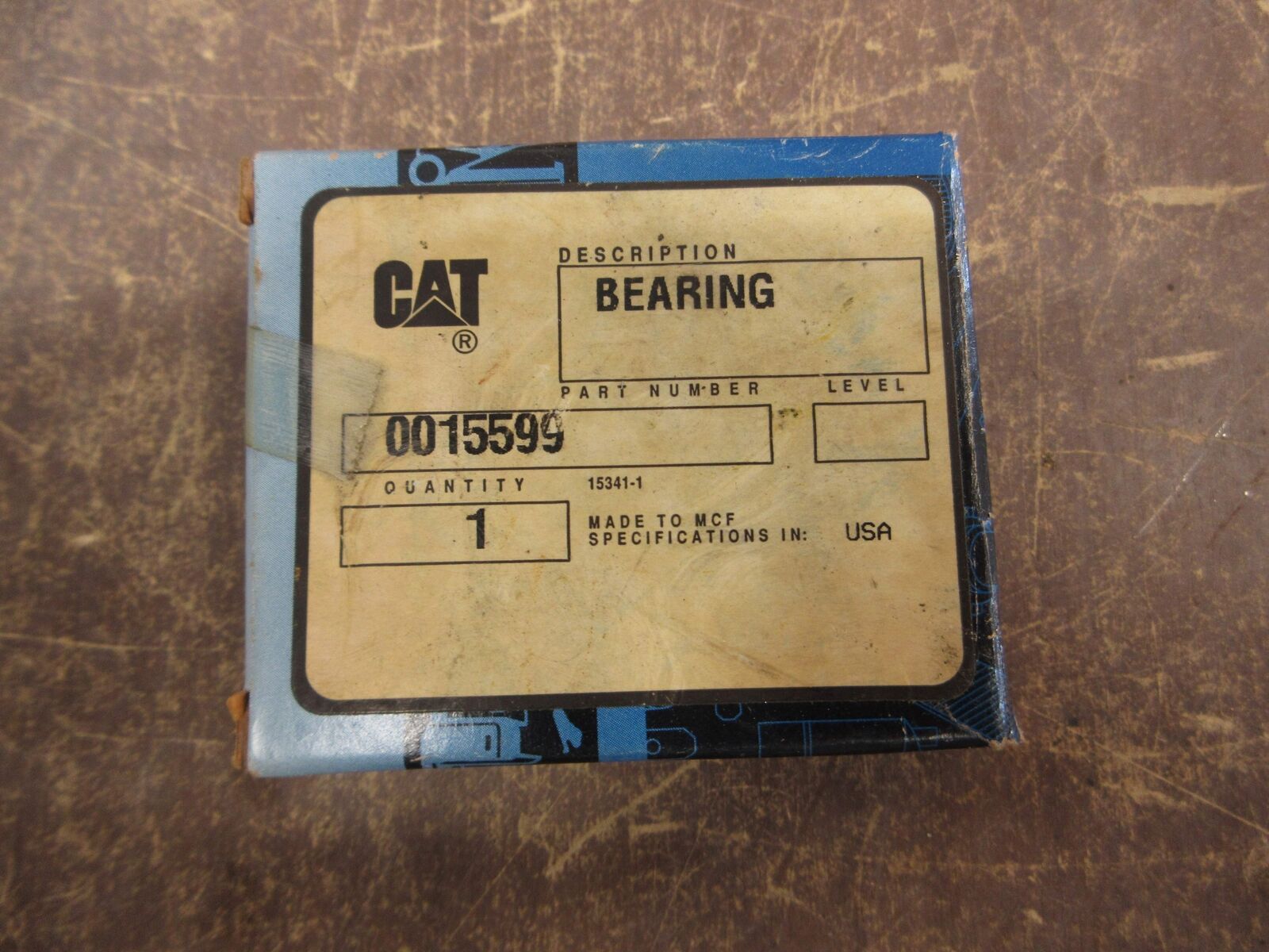 CAT Bearing 0015599 *Shelfwear* New Surplus