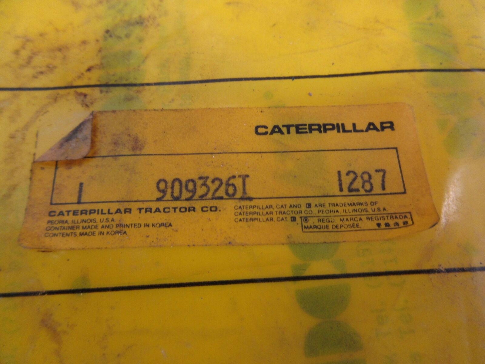 Caterpillar Gasket Material 909326I New Surplus