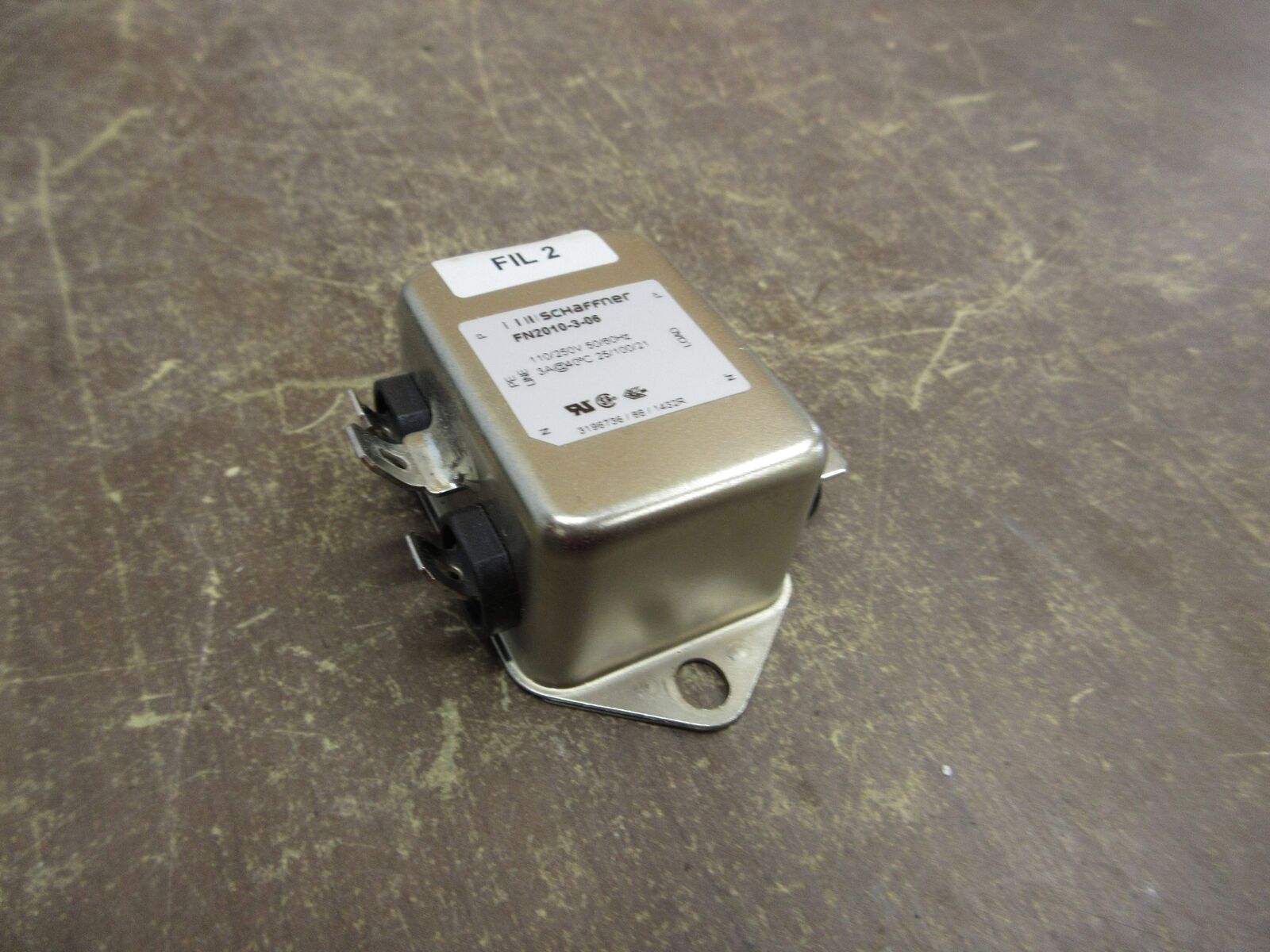 Schaffner Line Filter FN2010-3-06 110/250V 50/60Hz Used