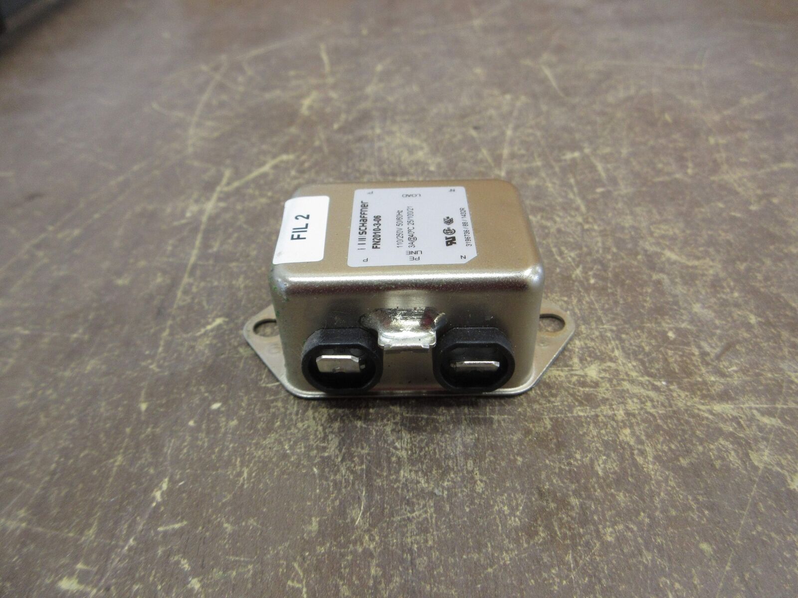 Schaffner Line Filter FN2010-3-06 110/250V 50/60Hz Used
