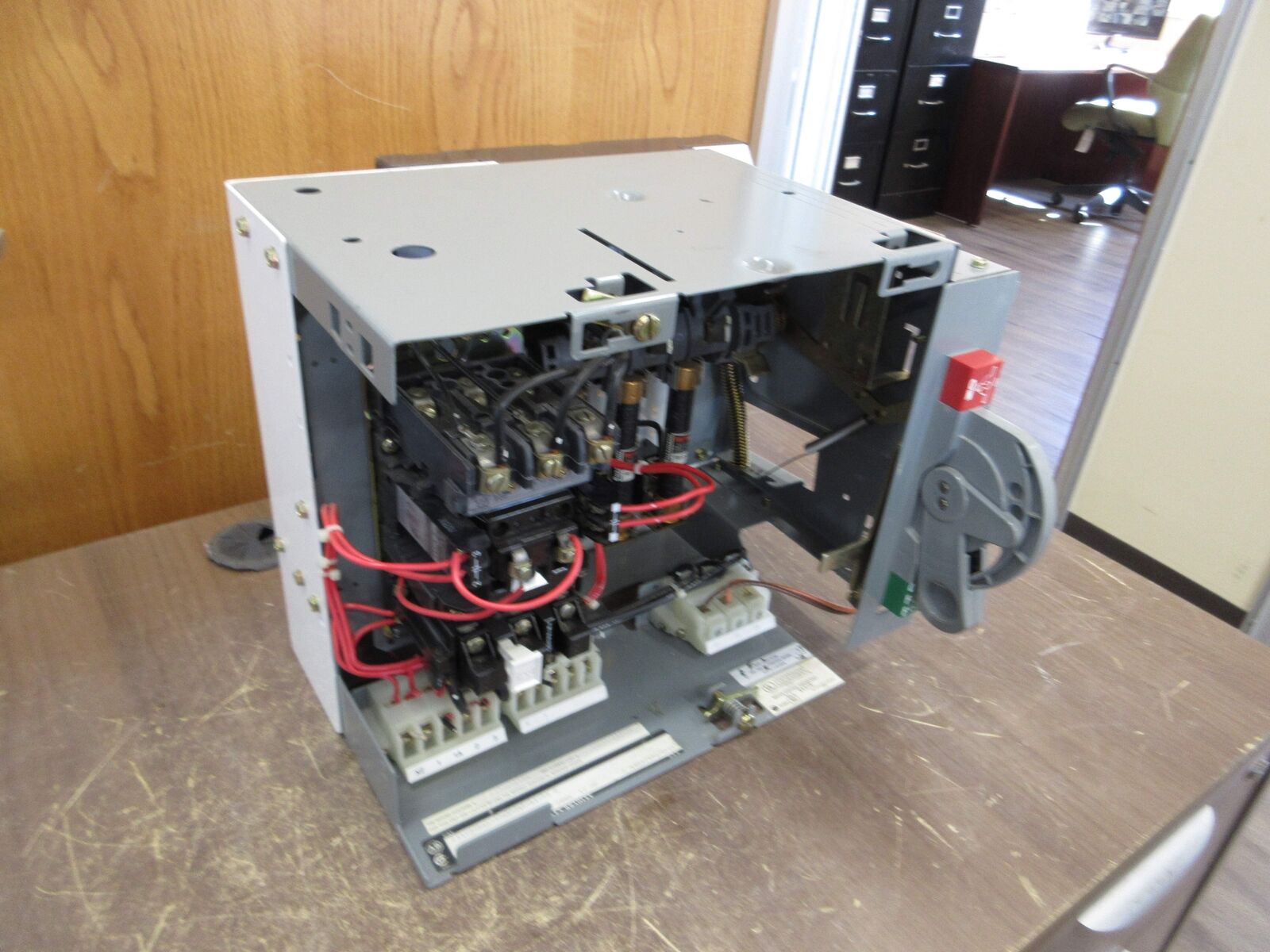 Allen-Bradley Size 1 MCC Bucket 2112B-BAB-3-6S-24R-41-90-Q 480V 3Ph 60Hz Fusible