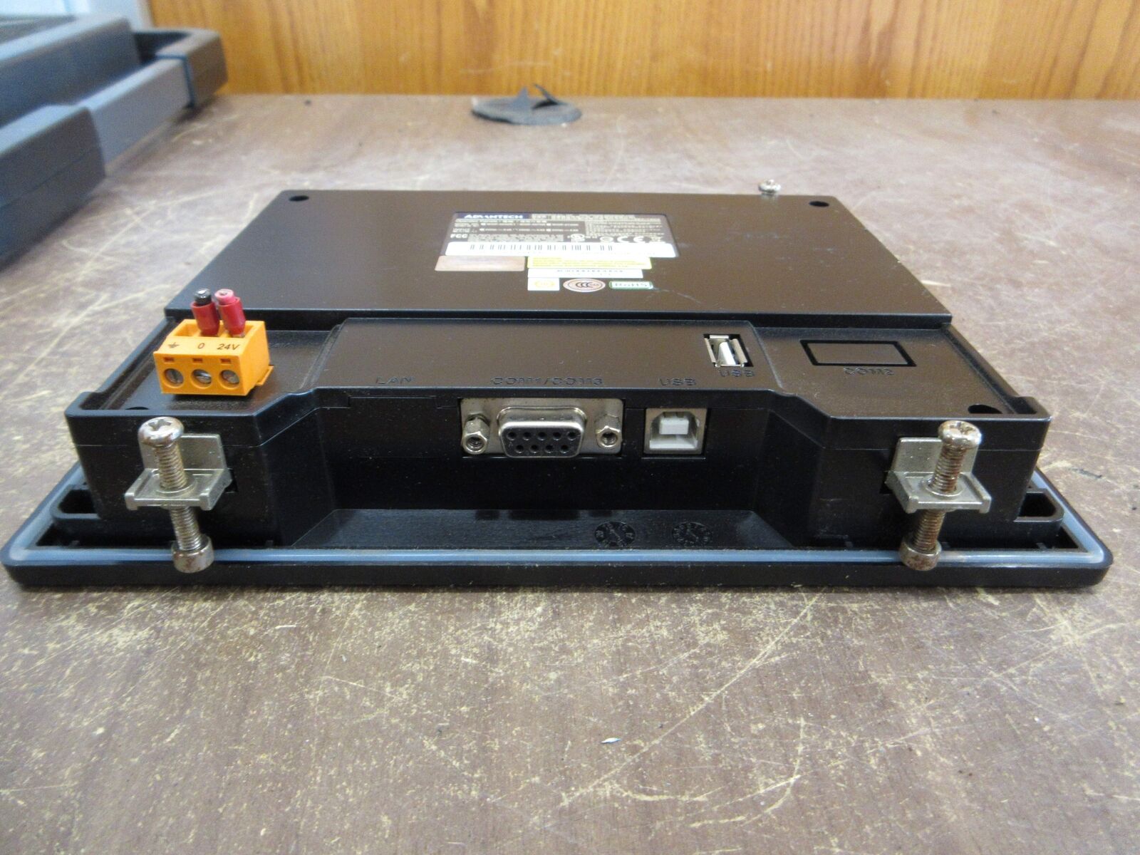 Advantech Operator Panel WOP-2070K-S1AE 24VDC 0.6A *(3) Mounts* Used