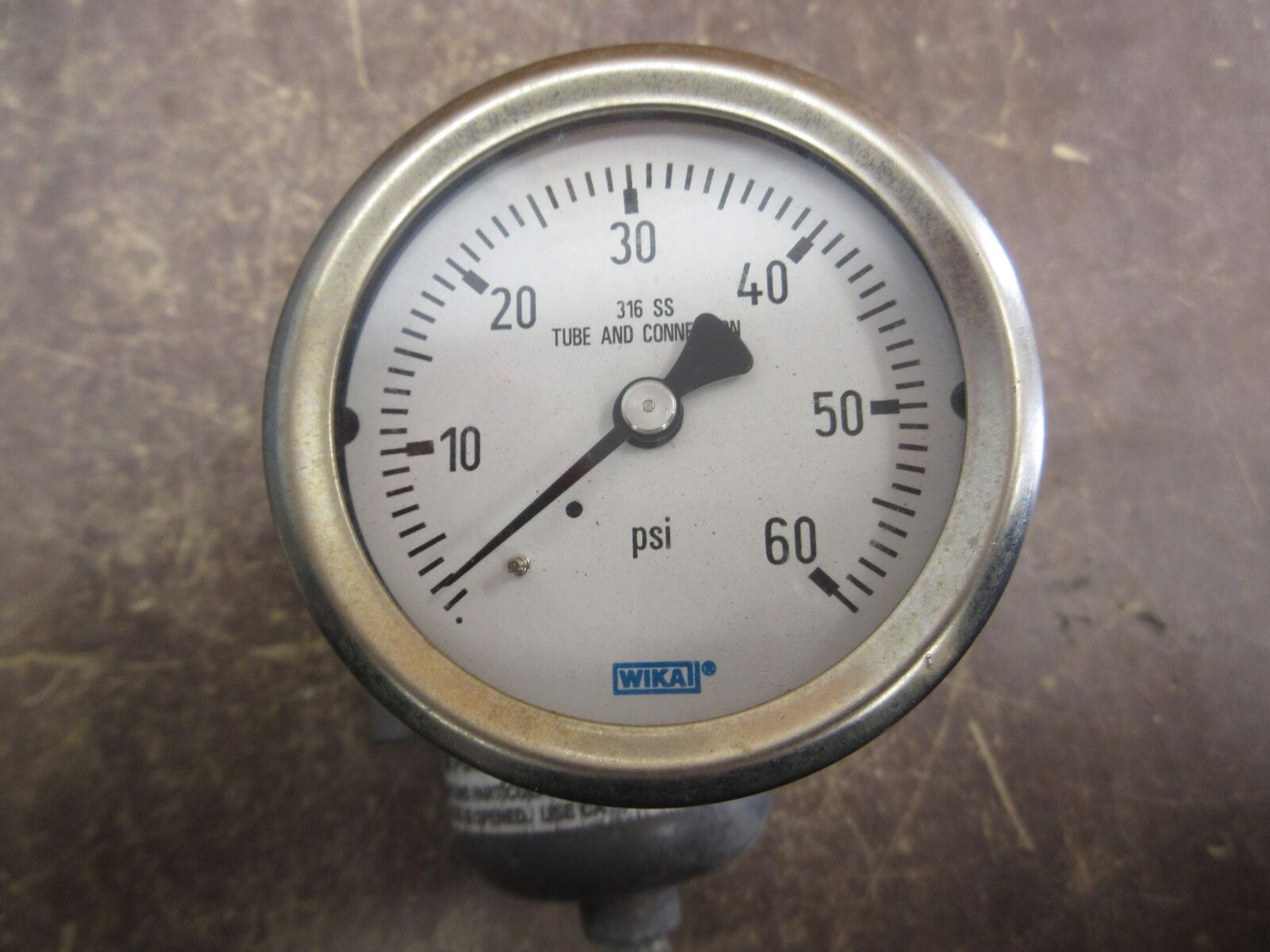 ITT Conoflow Pressure Regulator ER95-EX1G Range: 0-125PSI Used