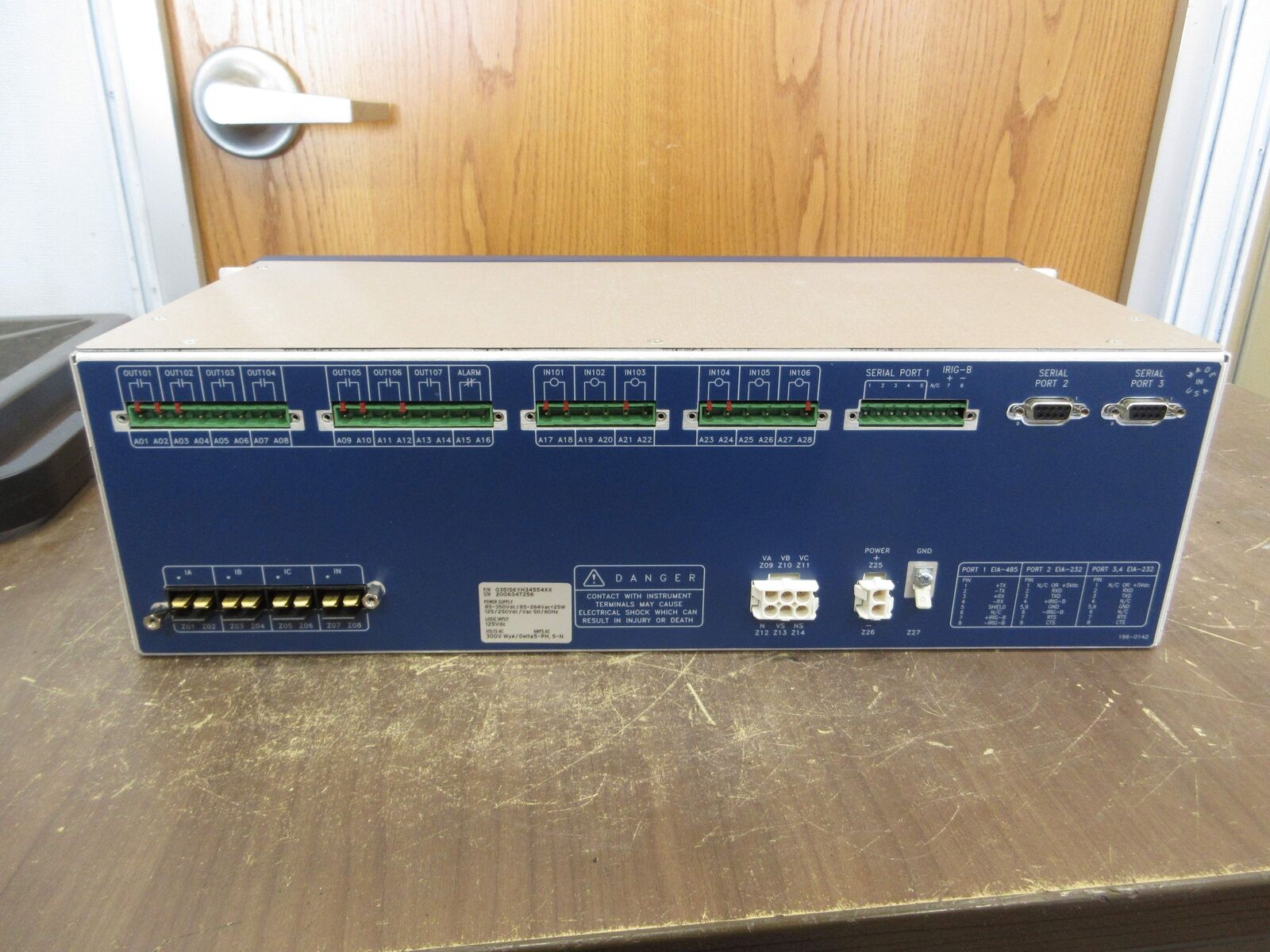 SEL SEL-351S Relay Meter Control Fault Locator 0351S6YH34554XX Used