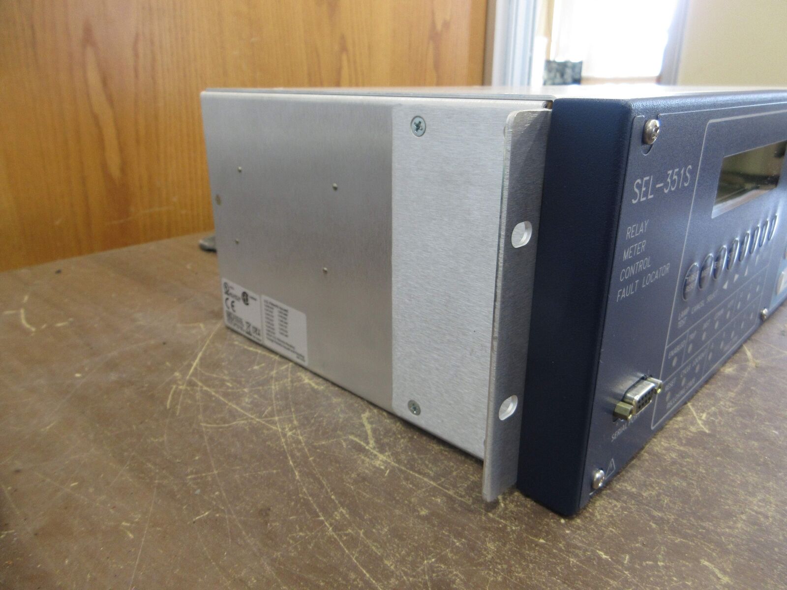 SEL SEL-351S Relay Meter Control Fault Locator 0351S6YH34554XX Used