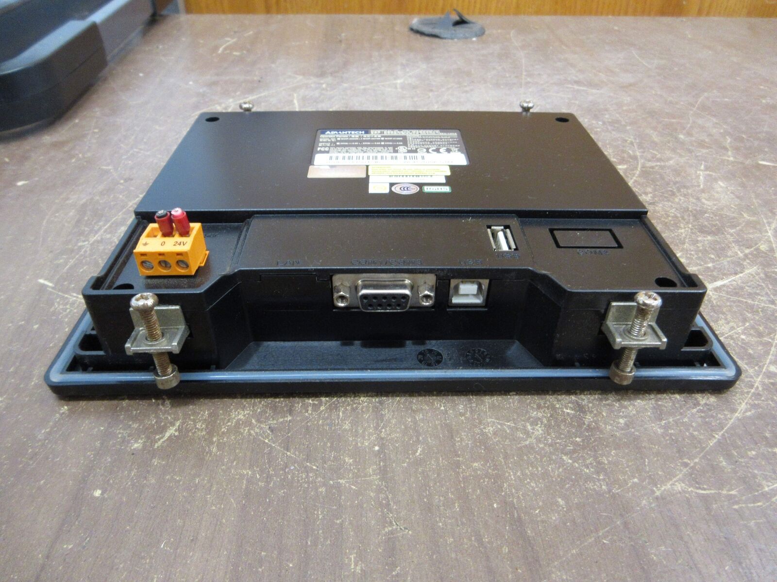 Advantech Operator Panel WOP-2070K-S1AE 24VDC 0.6A Used