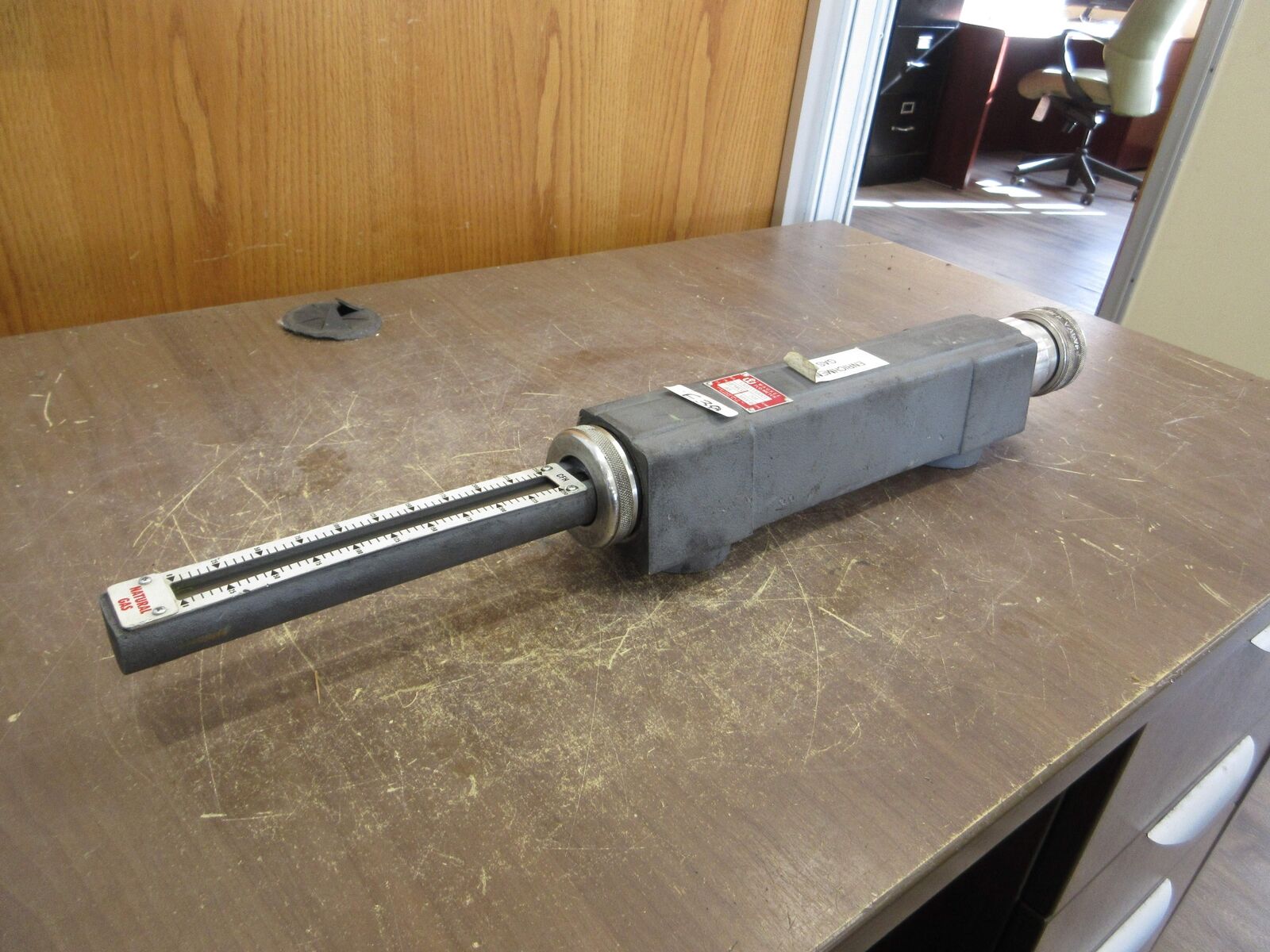 Waukee Natural Gas Flo-Meter MSV-8 SG: 0.65 PR: 18" WCG Temp: 70° F Used