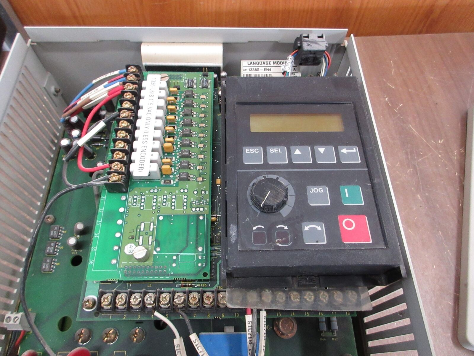 Allen-Bradley 1336 Plus AC Drive 1336S-BRF75-AA-EN4-HA1-L6 7.5HP Used