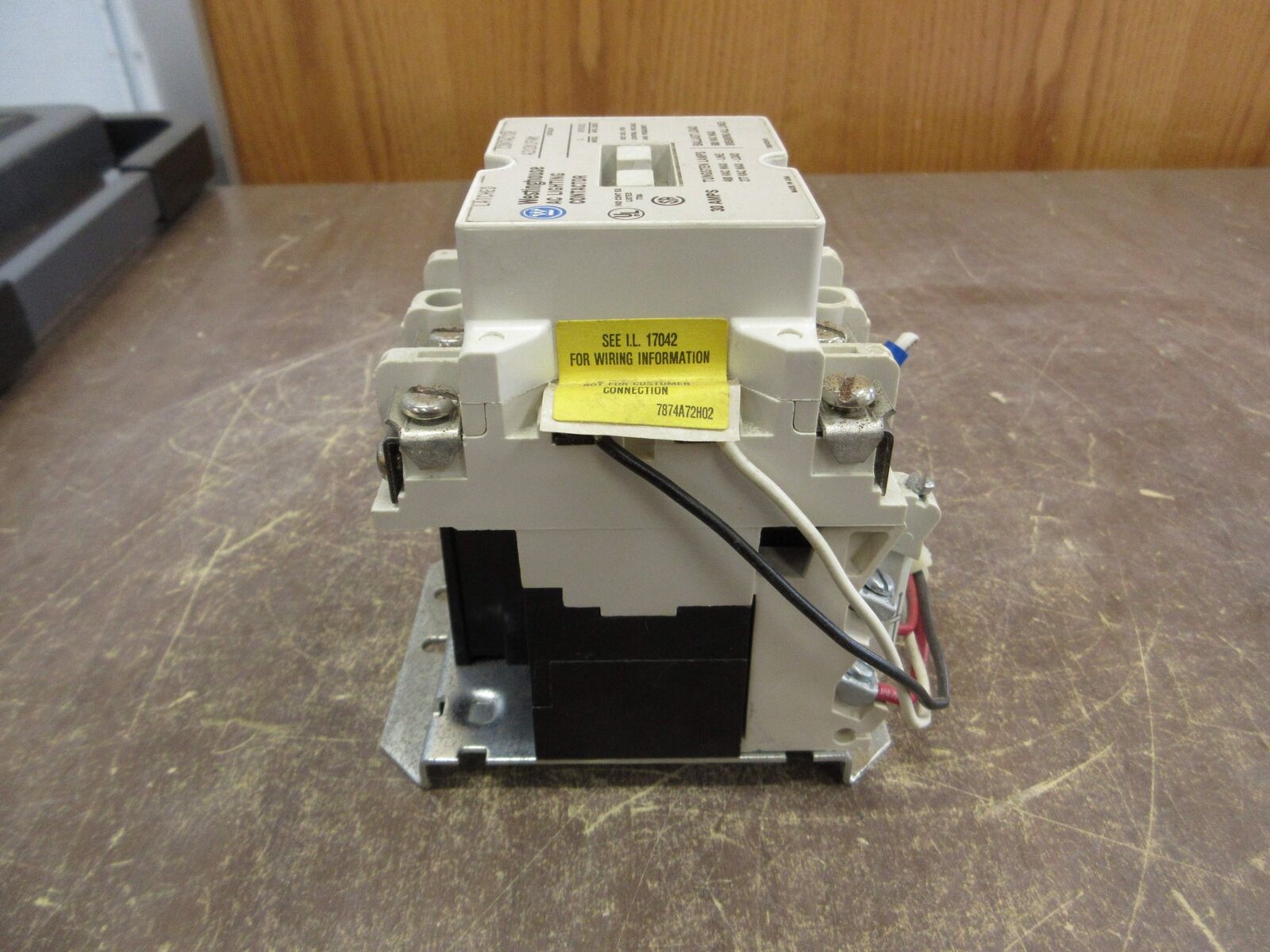 Westinghouse AC Lighting Contactor A202K1FAM 120V Coil 30A 600V Used