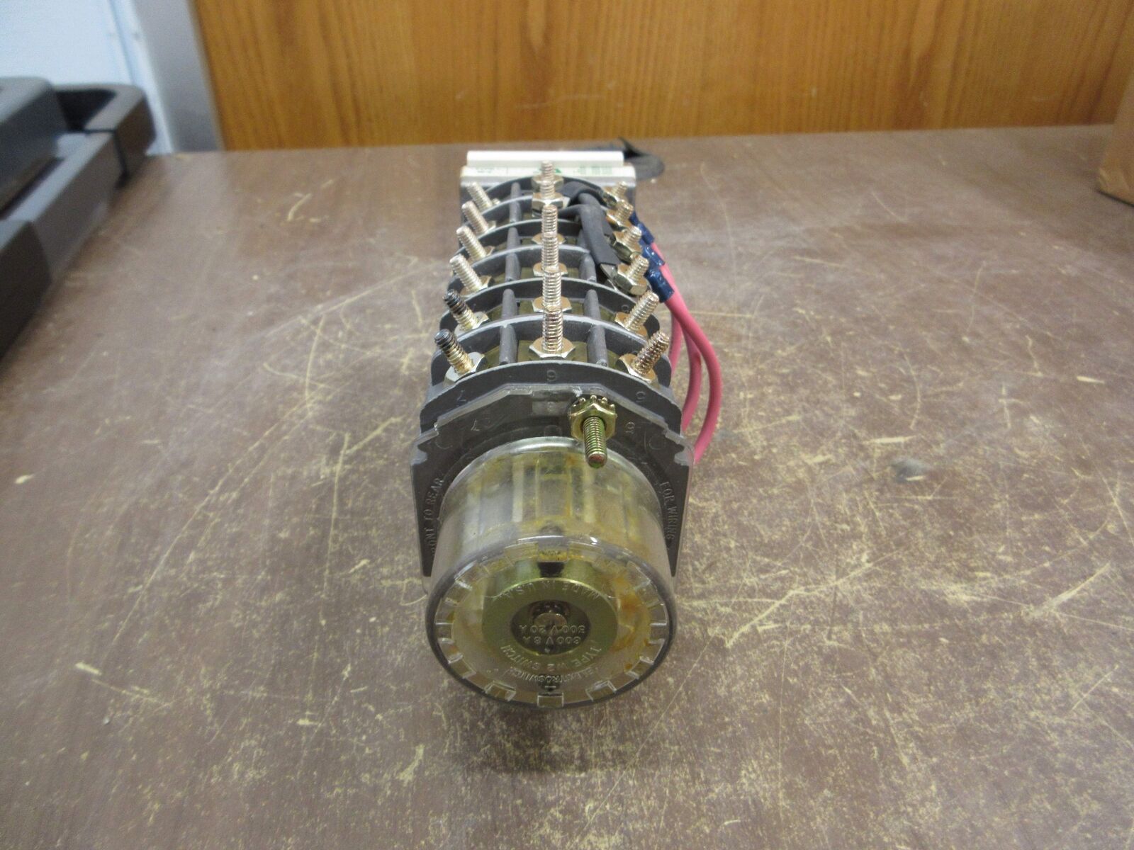 Elecroswitch Rotary Switch 508A468G01 Pilot Wire Test Pullout Low Scale *No Hand