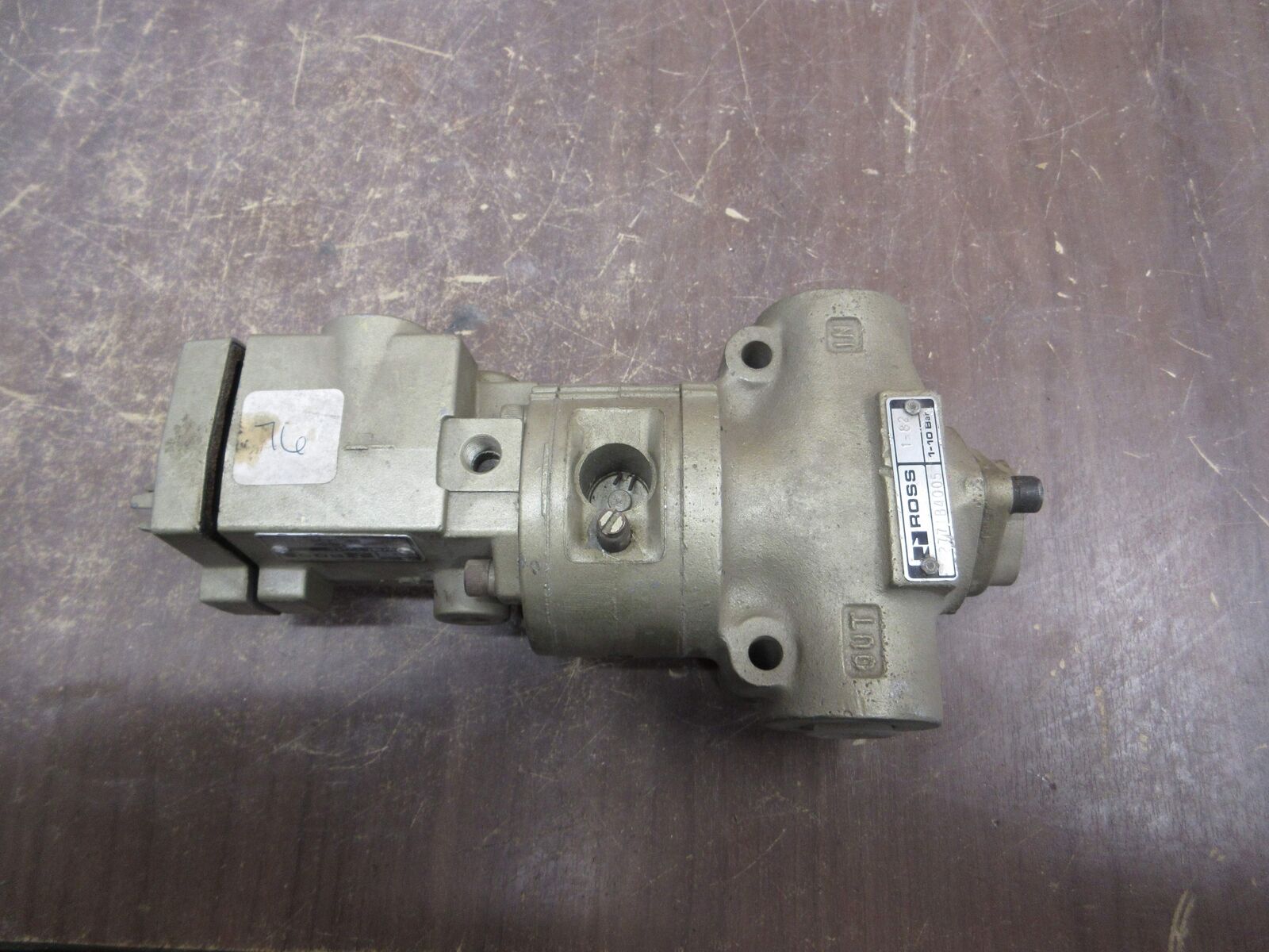Ross Control Valve 2771V4005 1-10 bar Used