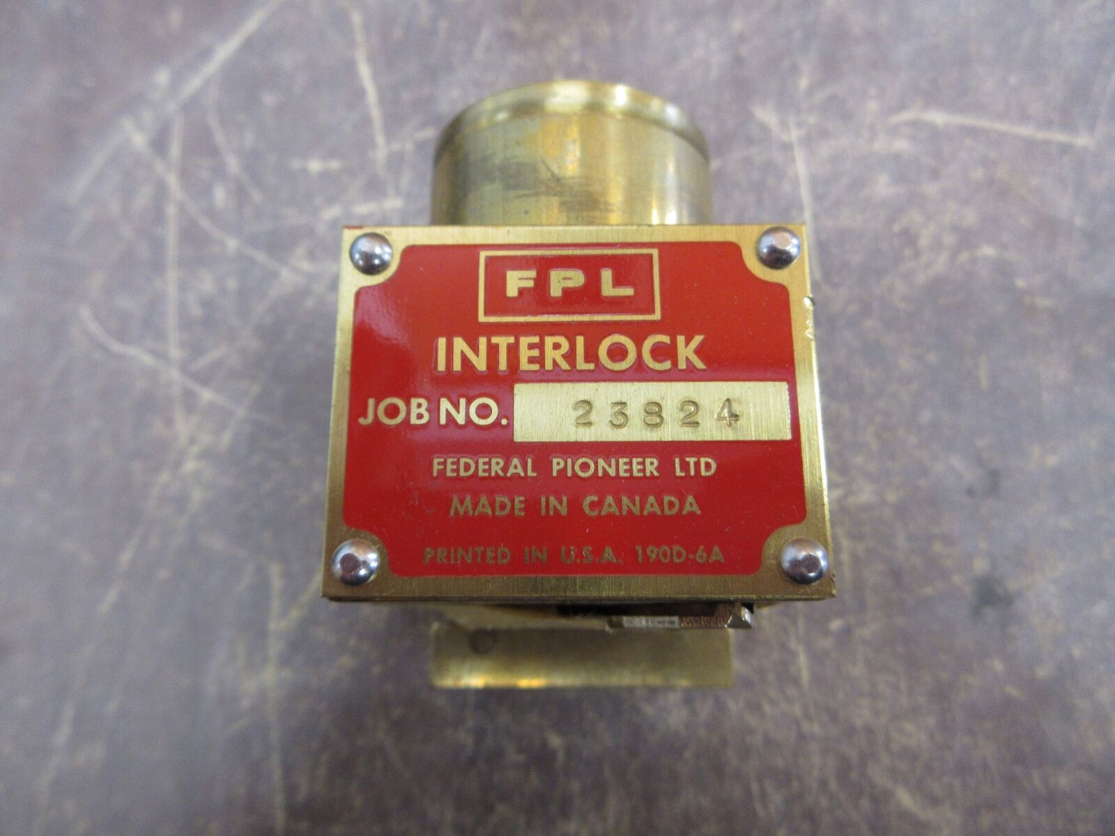 FPL Schlage Interlock C18155P A1 New Surplus