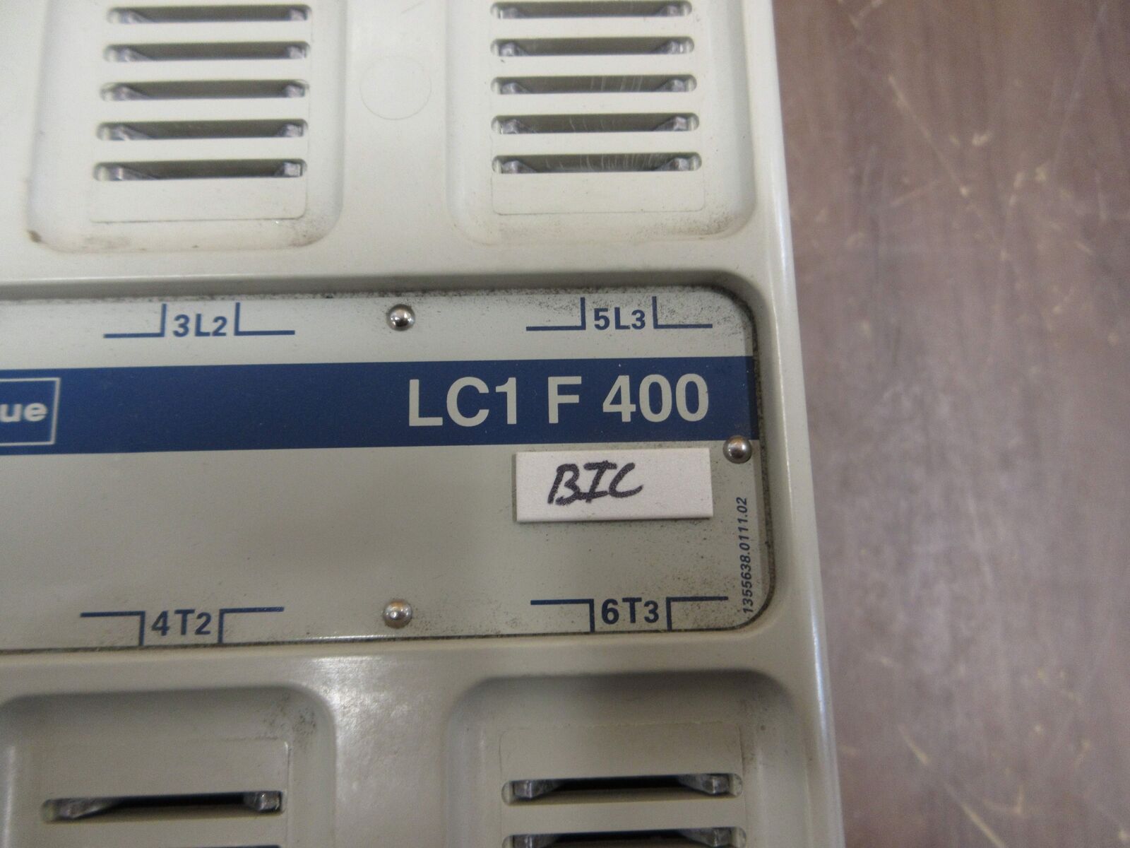 Telemecanique Contactor LC1 F 400 120V Coil 420A 600V Used
