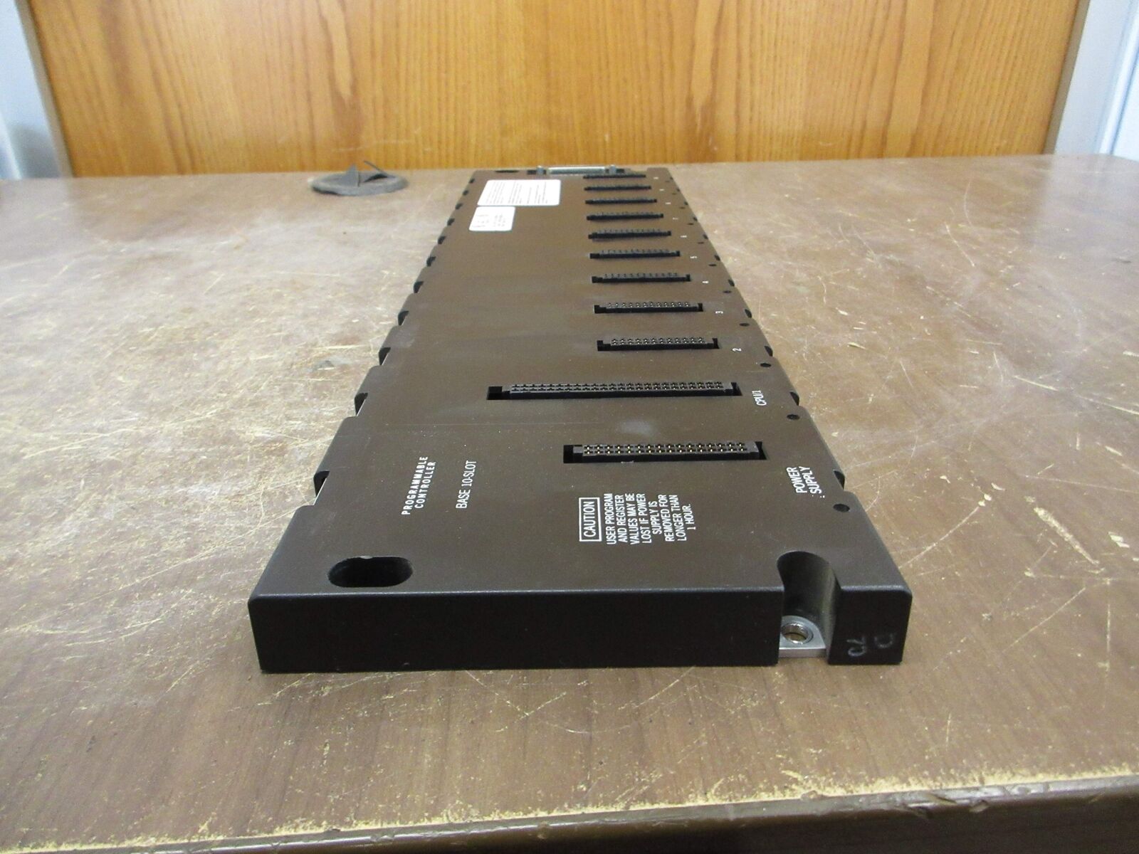 GE Fanuc 10-Slot Base IC693CHS391G Used