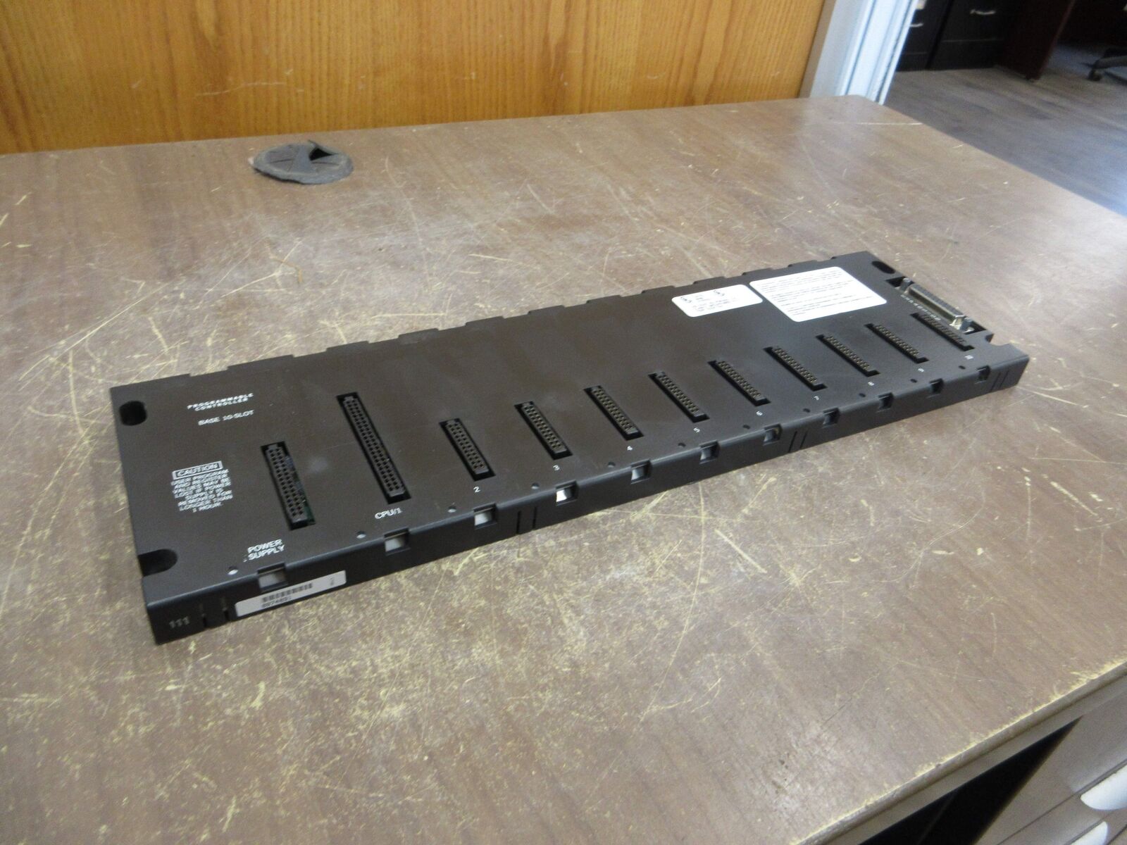 GE Fanuc 10-Slot Base IC693CHS391G Used