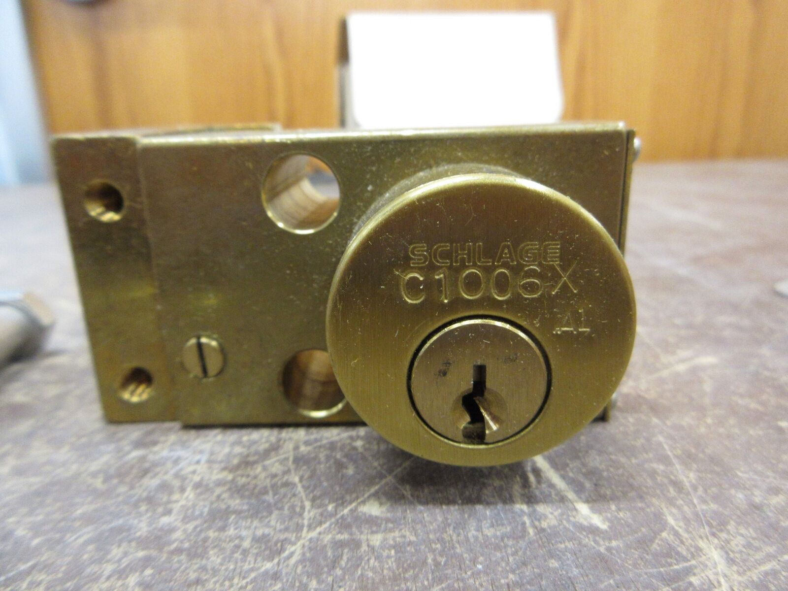 Federal Pioneer Schlage Interlock C1006X A1 New Surplus