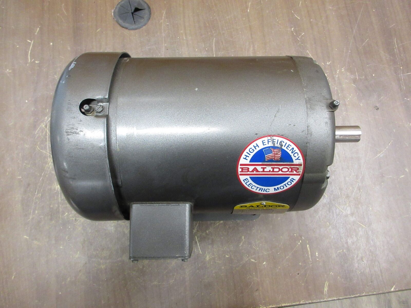 Baldor Motor M3606 1.5HP 1800RPM 208/230/460V 5.2-4.8/2.4A 60Hz 3Ph Used