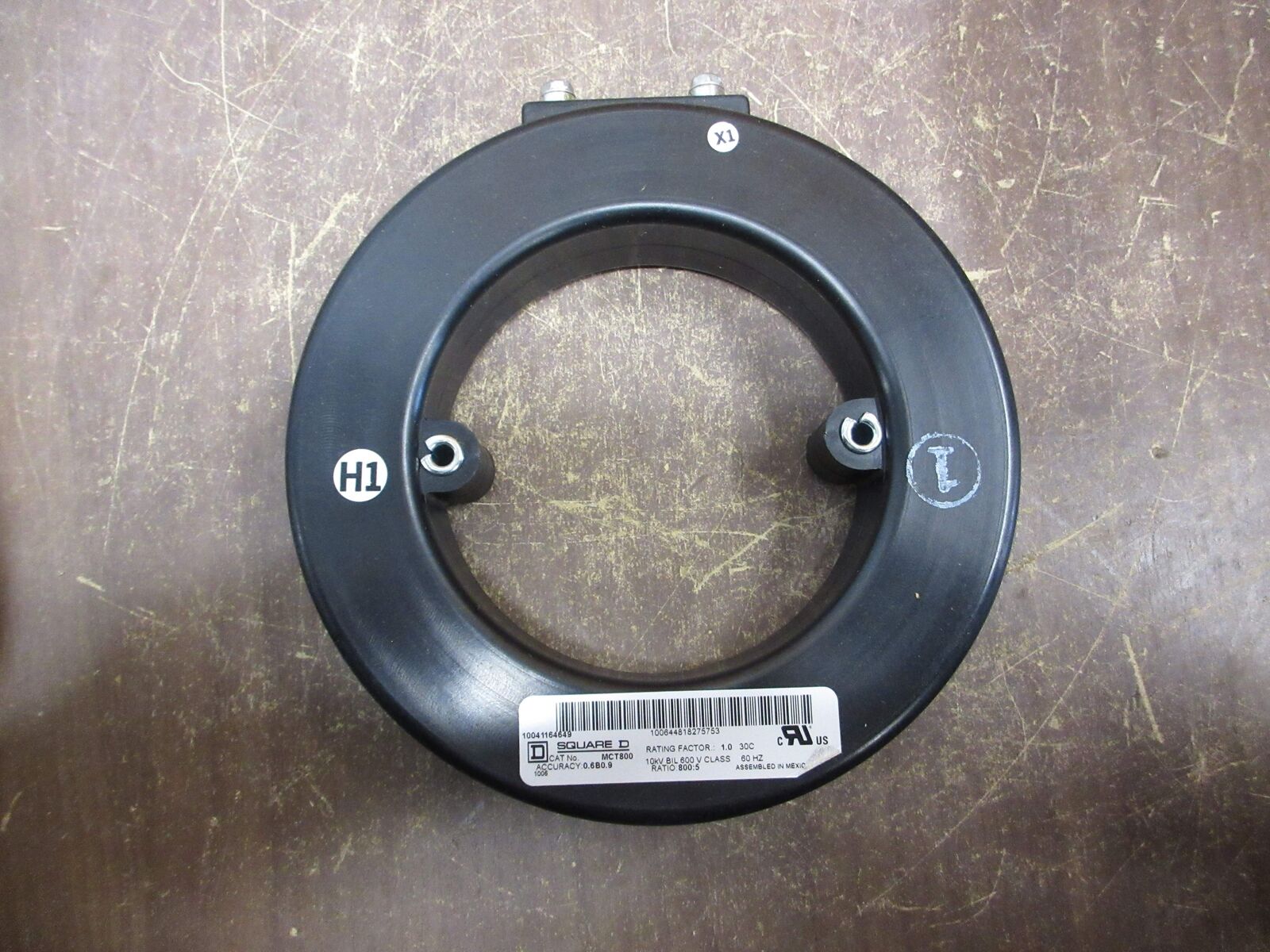 Schneider Electric Metering Current Transformer SMCT800 Ratio 800:5A 600V