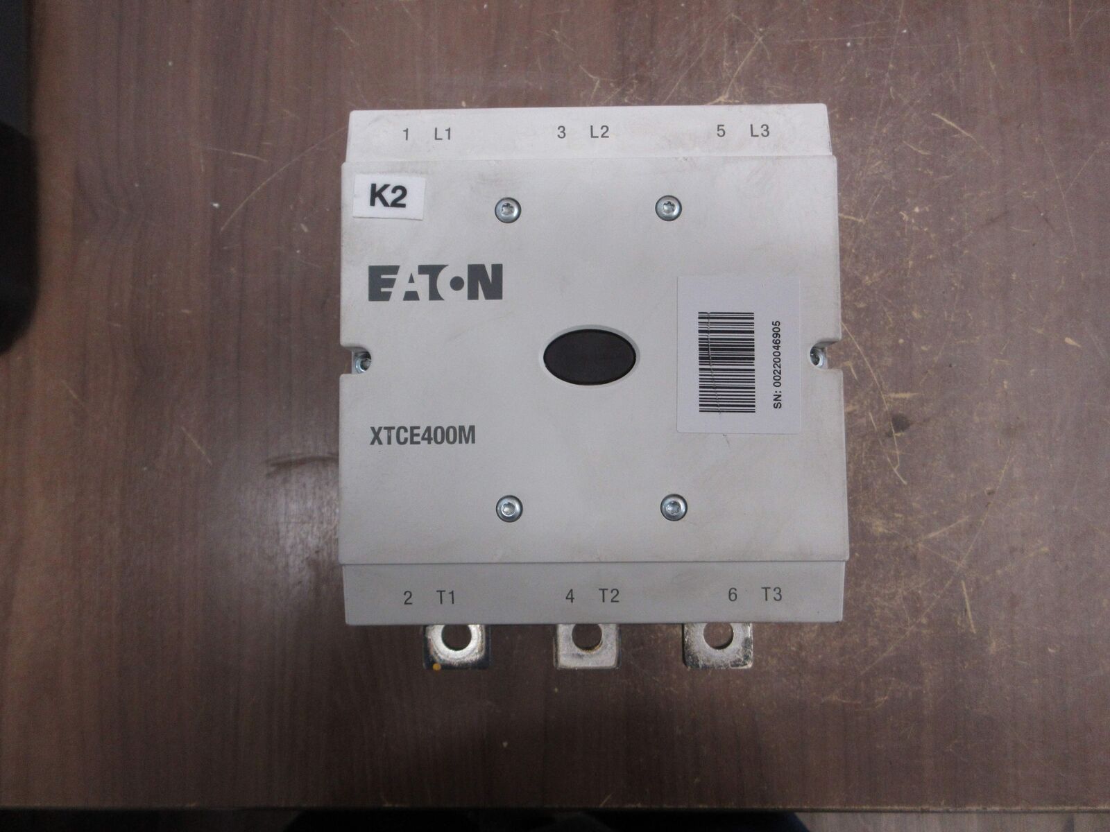 Eaton Contactor XTCE400M 24-48VDC Coil 450A 600V Used