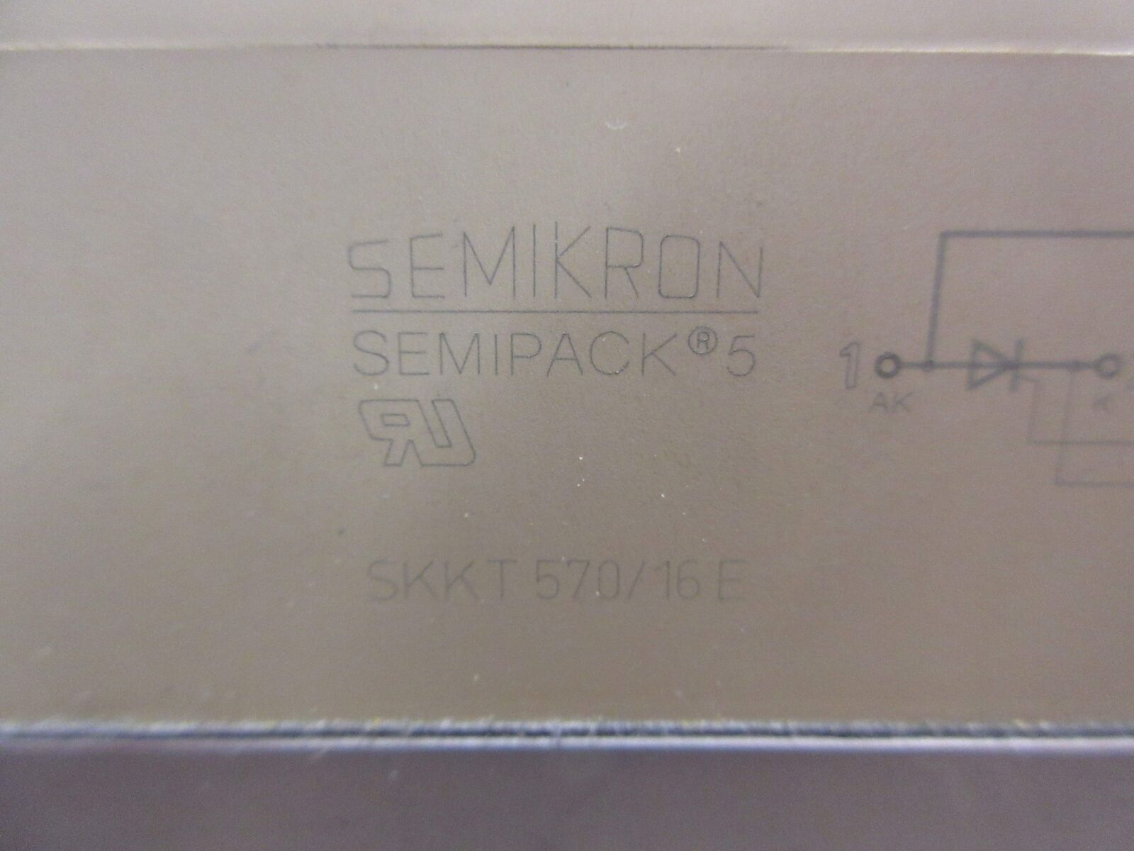Semikron Semipack 5 Thyristor SKKT 570/16E Used