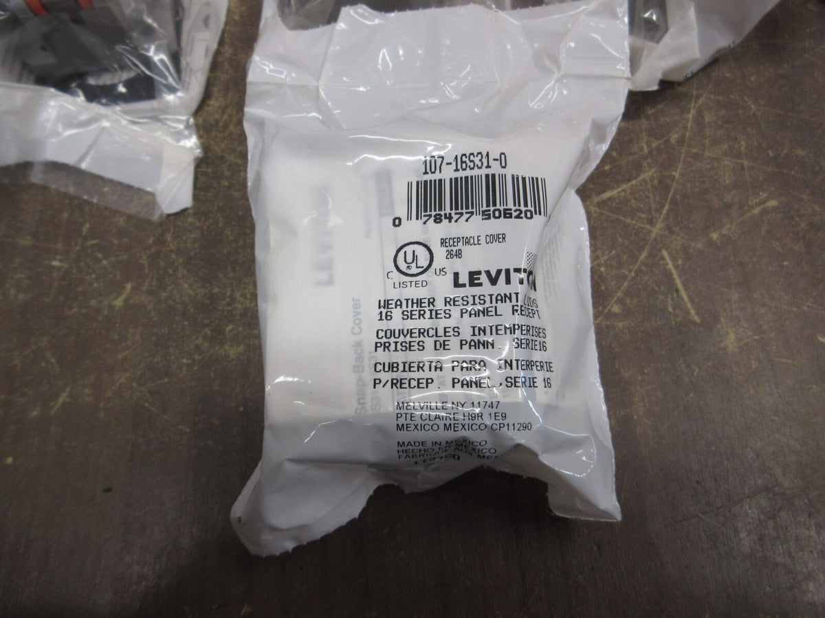 Leviton Nema 3R Receptacle Enclosure 107-16S31-O *Box of 11* New Surplus