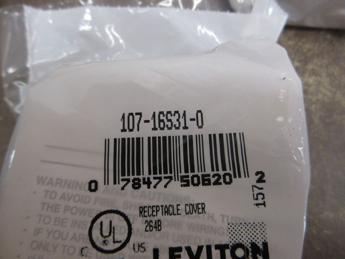 Leviton Nema 3R Receptacle Enclosure 107-16S31-O *Box of 10* New Surplus