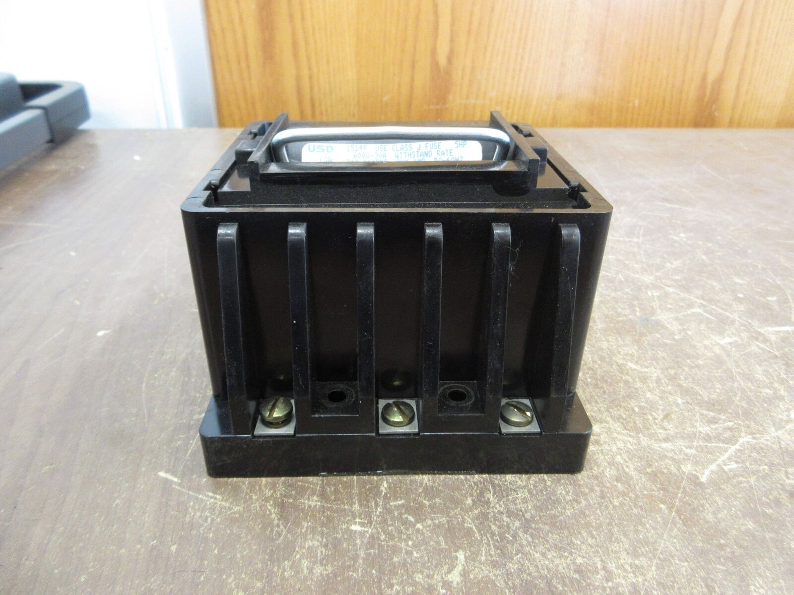 USD Fuse Pullout Switch 15149 30A 600V 3P w/ (3) 25A Fuses Used