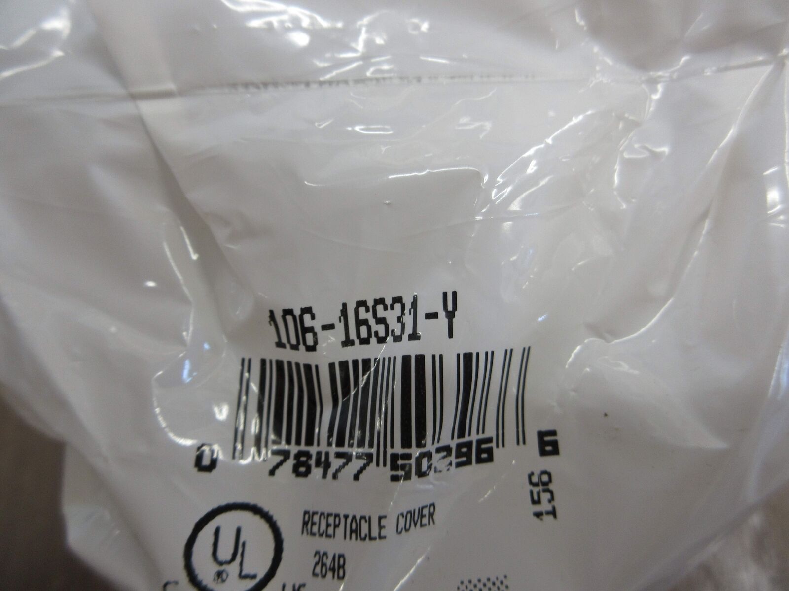 Leviton Nema 3R Receptacle Enclosure 106-16S31-Y *Box of 10* New Surplus