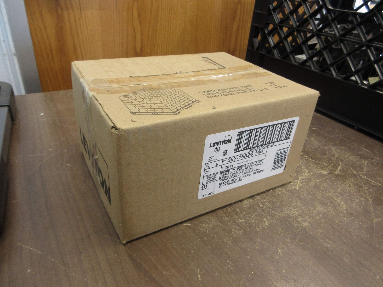 Leviton Female Panel Receptacle 267-16R24-140 400A 600V *Box of 5* New Surplus