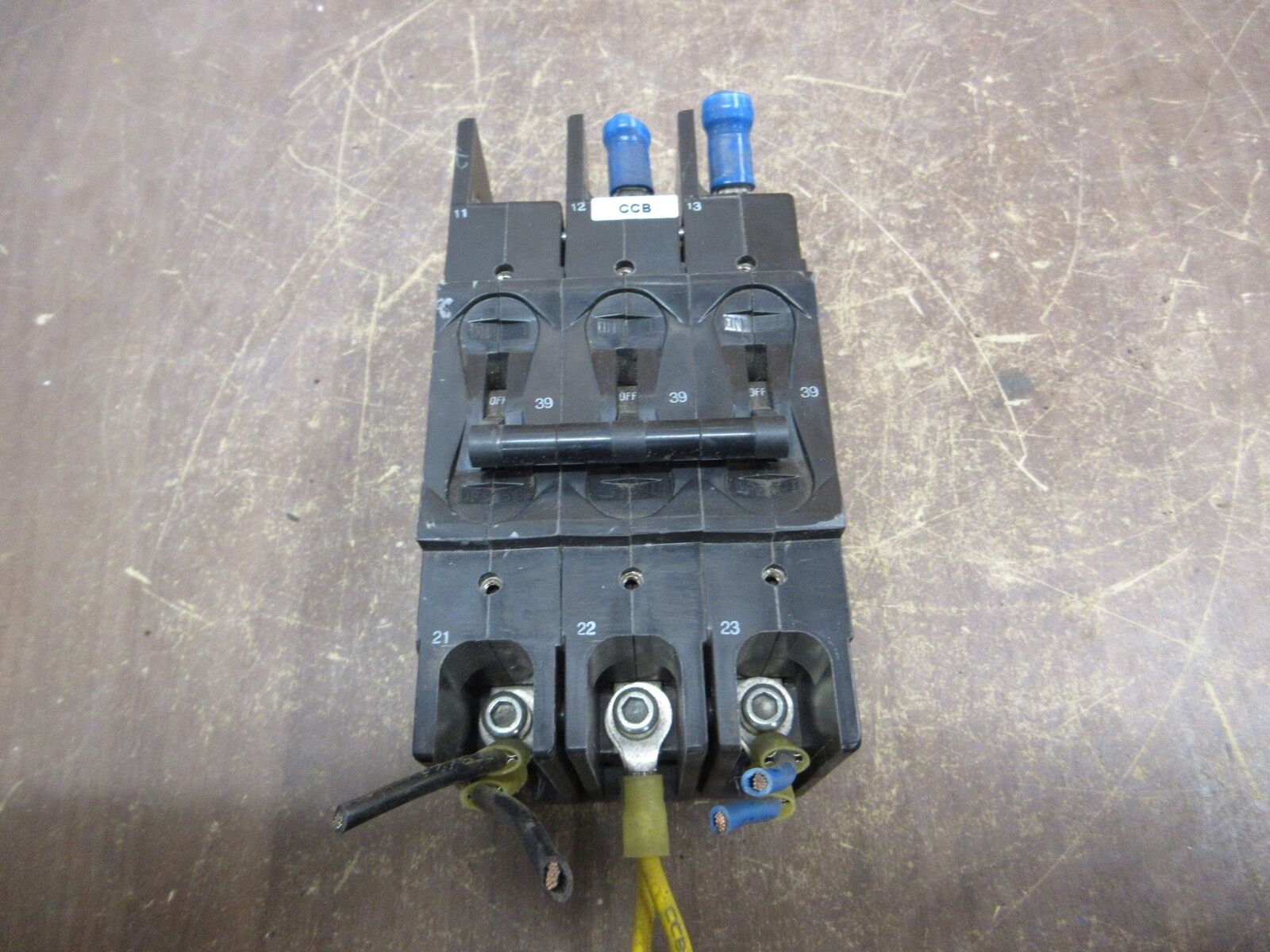 Airpax Circuit Breaker 219-3-2600-429 39A 480V 3P Used