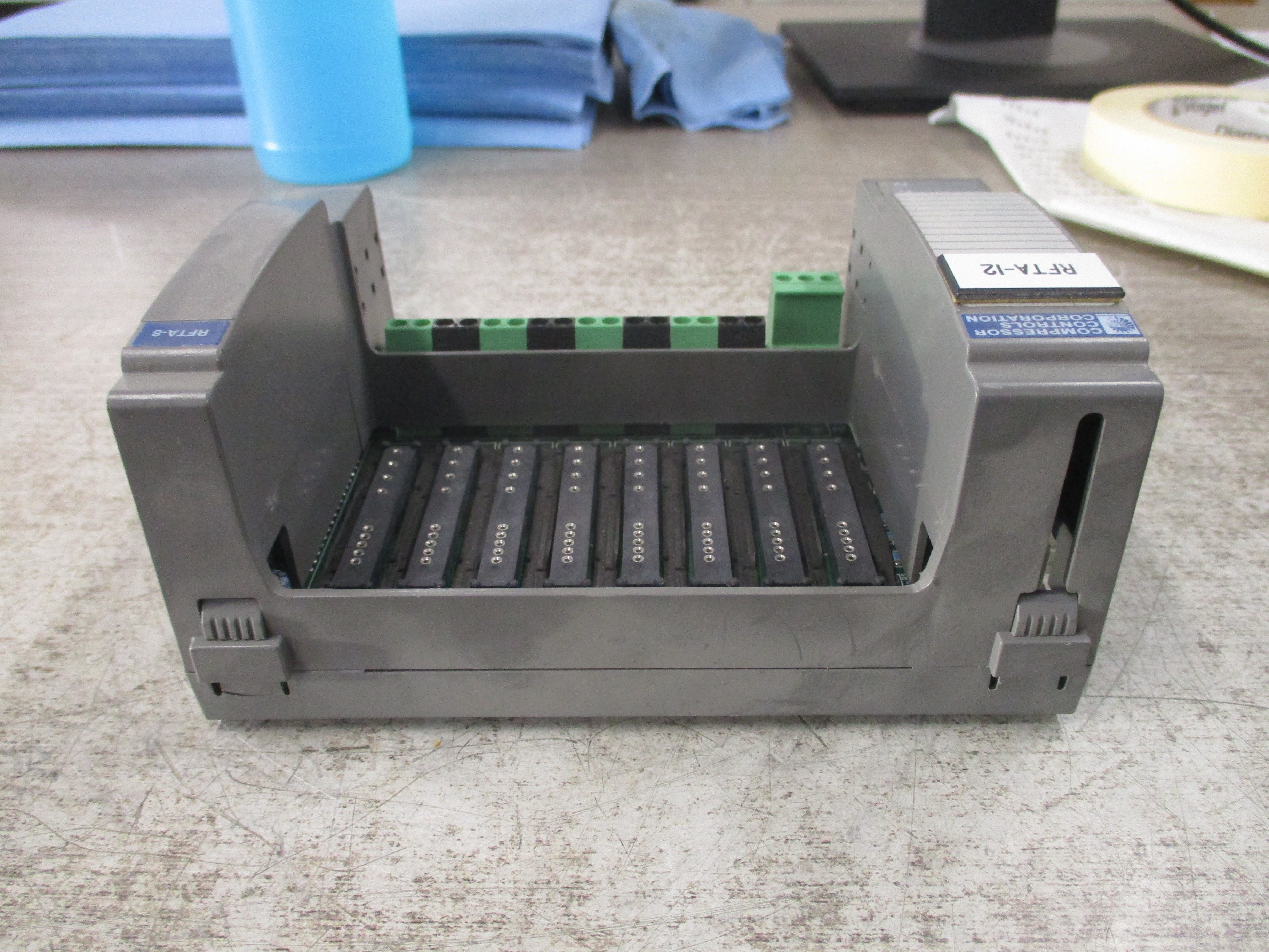 Compressor Controls Corp. SureLink Remote I/O Base RFTA-8 8-Slot Used