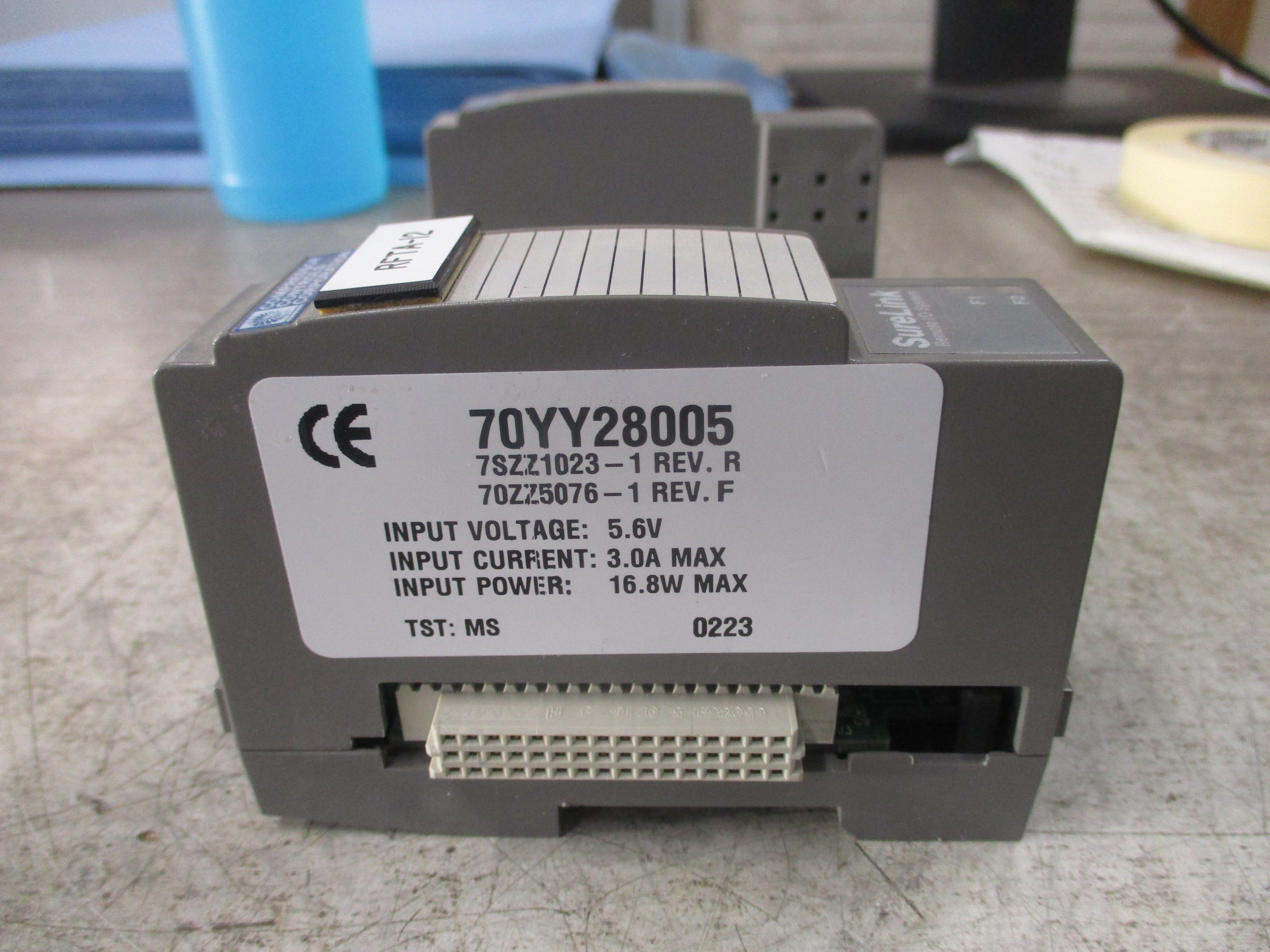 Compressor Controls Corp. SureLink Remote I/O Base RFTA-8 8-Slot Used