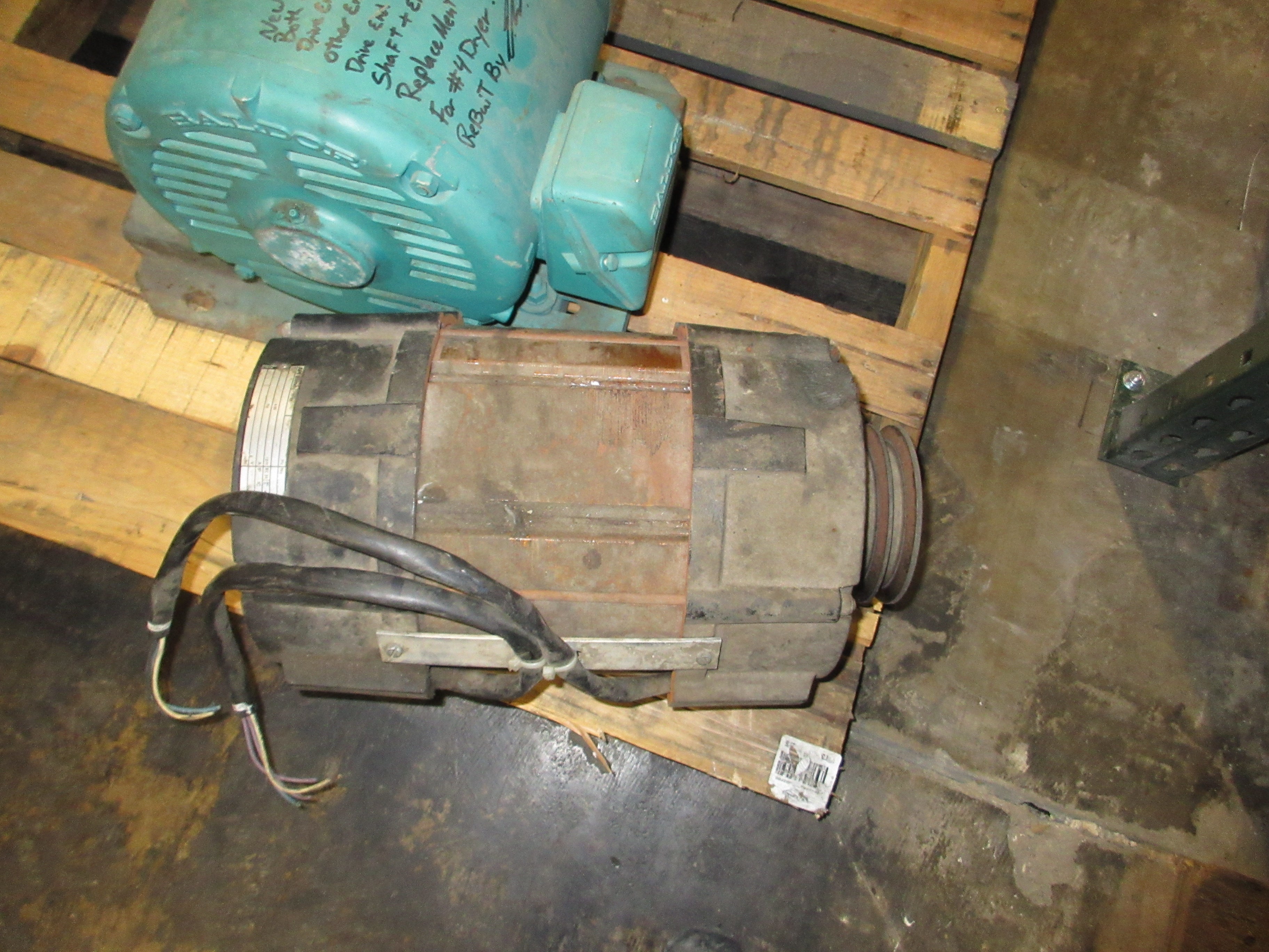 API Eimo Drive Motor 0F 160 K/12-18-3T-2901 1kW 380-415V 6.5/5.8A Used