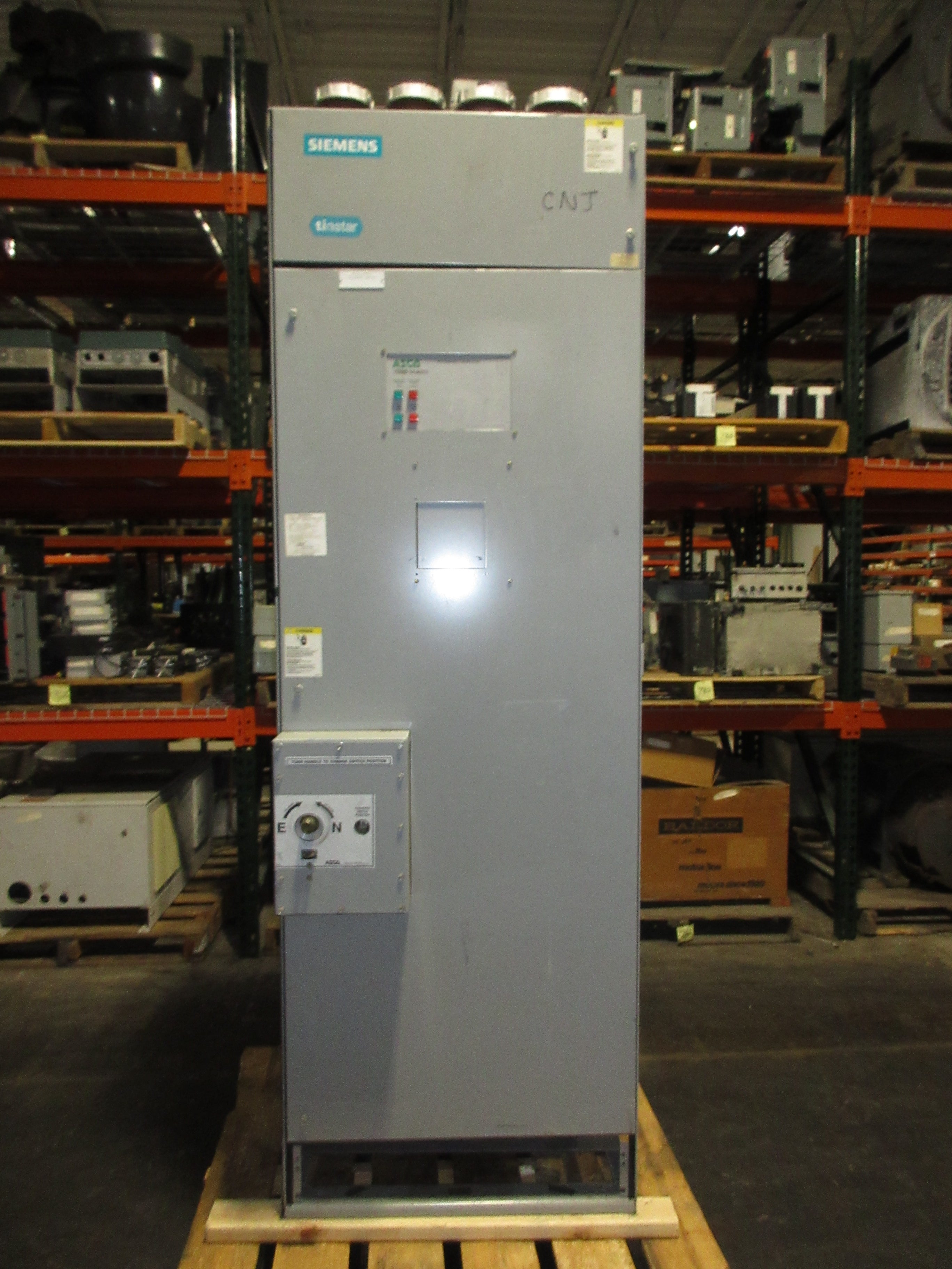 Asco 7000 Series Non-Automatic Transfer Switch H07MTSB308000000 800A 3P Used