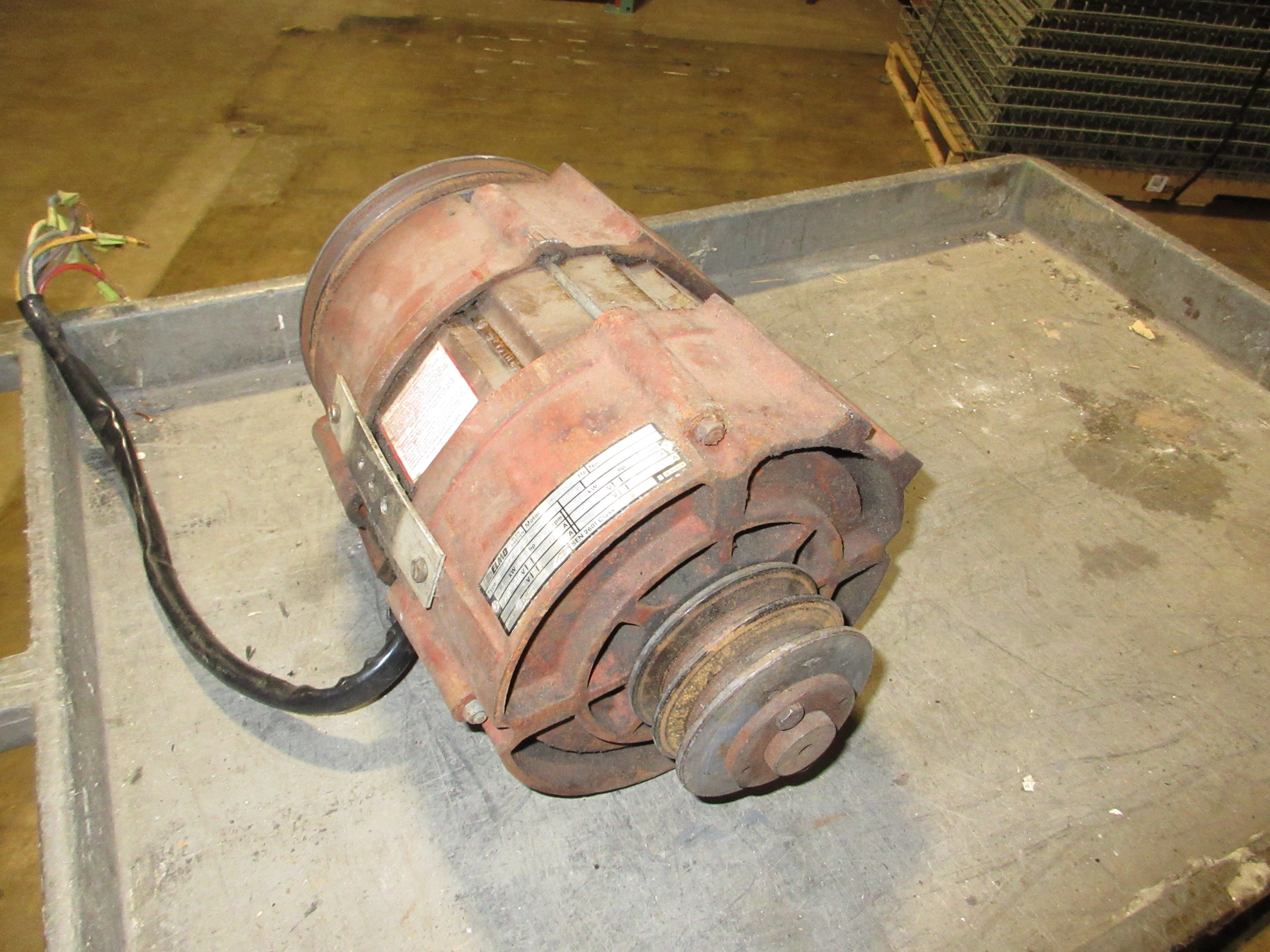Elmo Drive Motor CF 132 C/G-2-4-R-3T 4.5HP 3600RPM 208-240V 13-12.2A 60Hz 3Ph