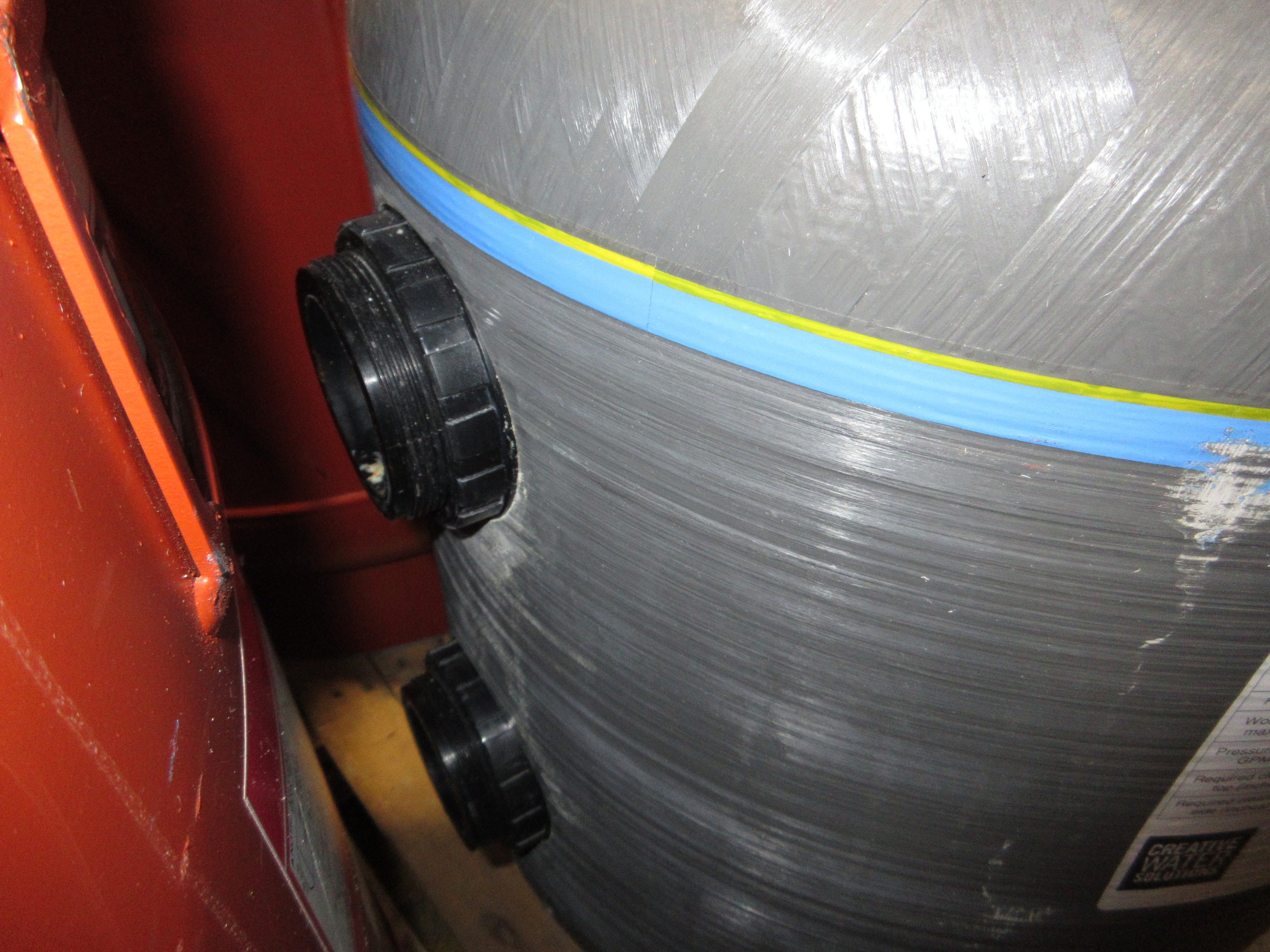 Creative Water Solutions Contact Chamber CC-80 15GPM 50PSI Used