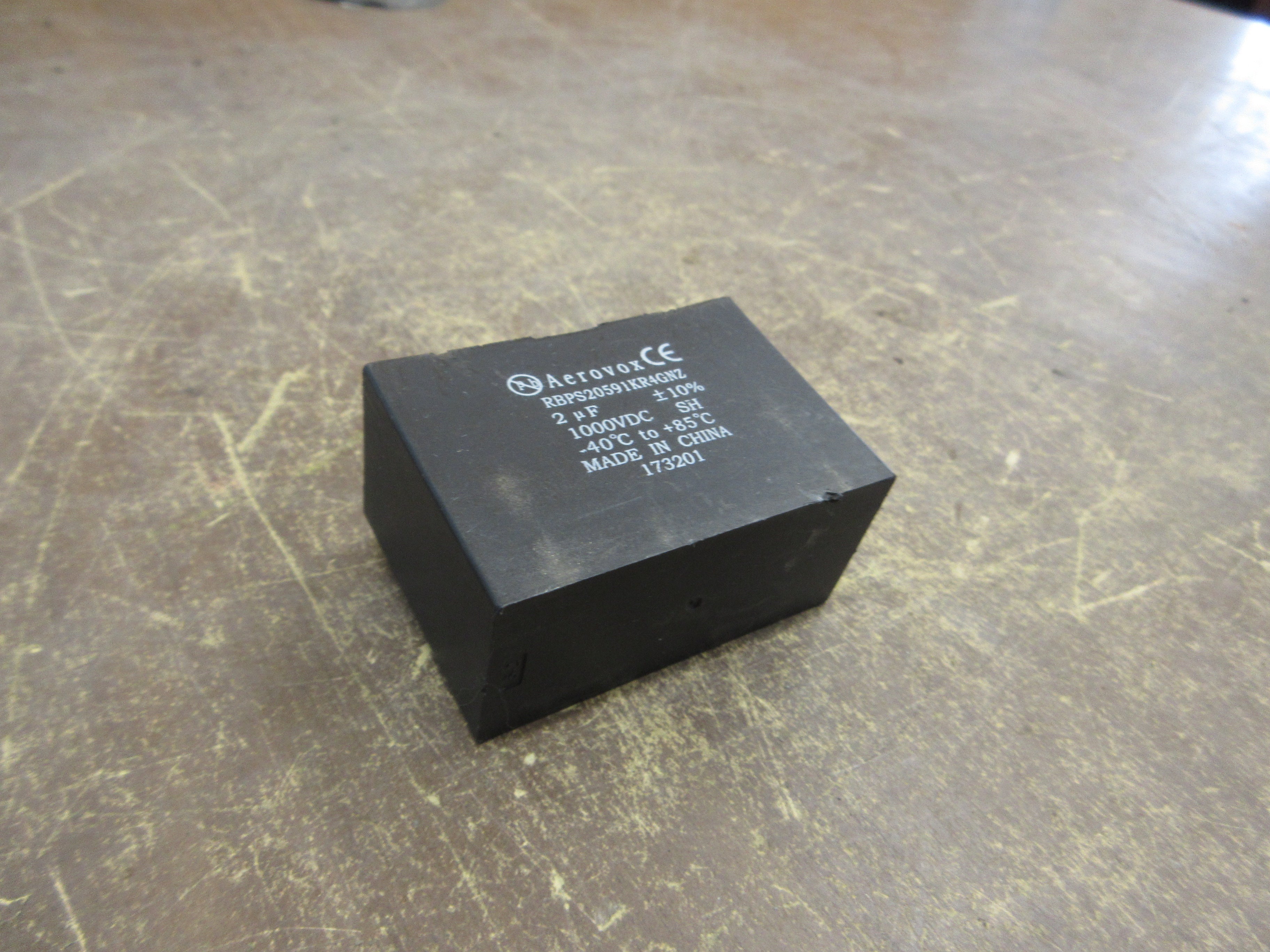 Aerovox Capacitor RBPS20591KR4GNZ 2uF 1000VDC Used