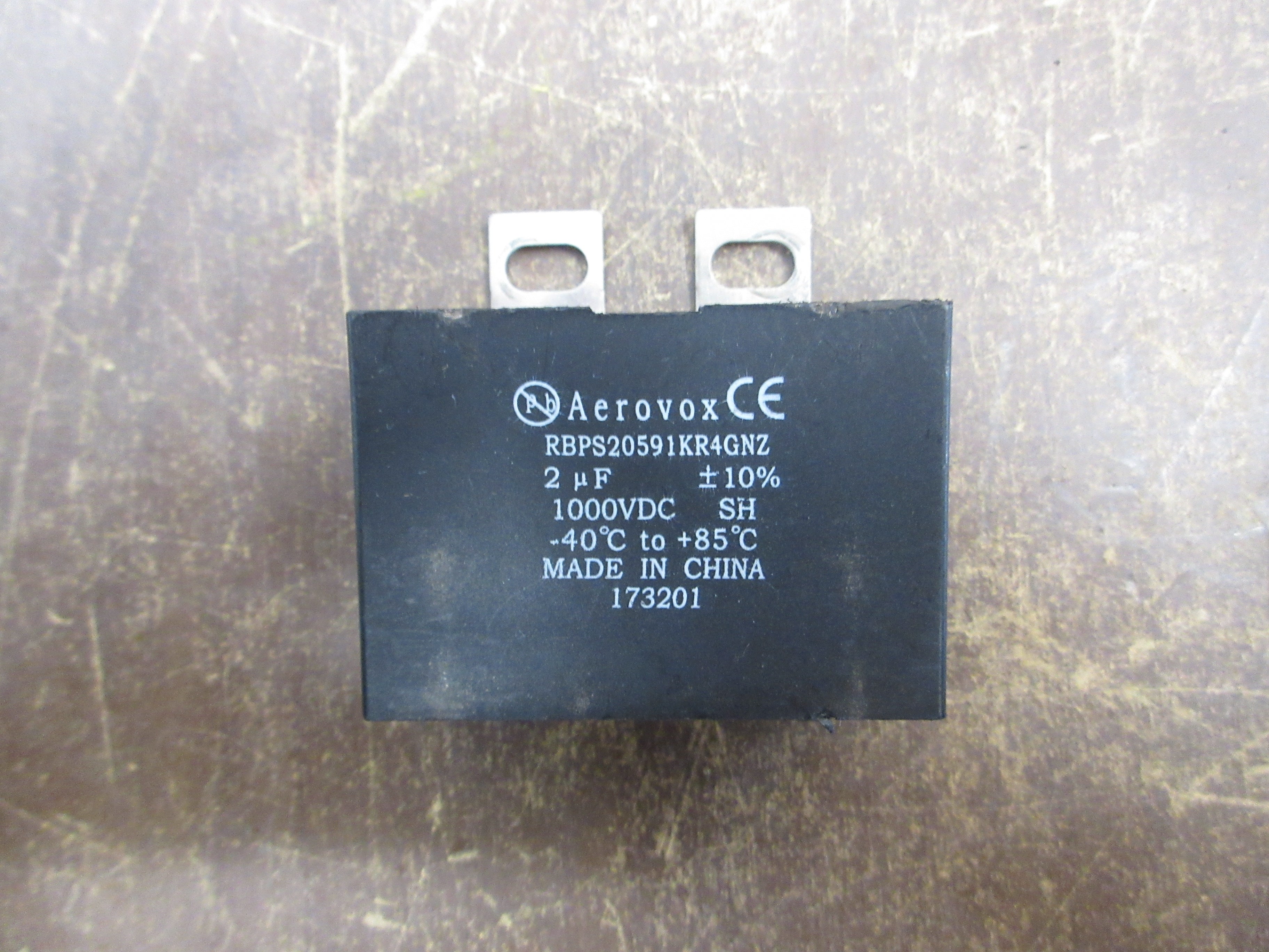Aerovox Capacitor RBPS20591KR4GNZ 2uF 1000VDC Used