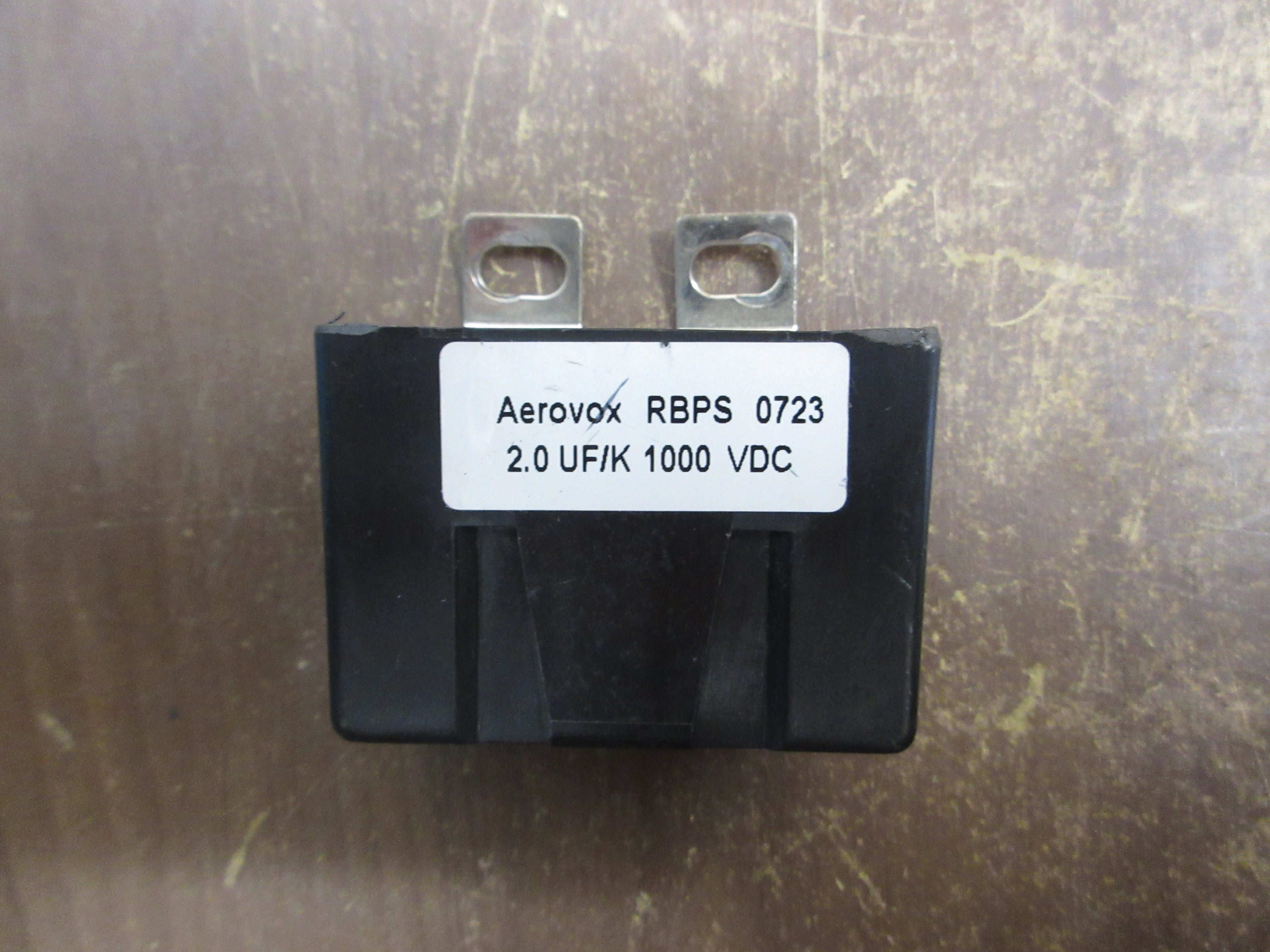 Aerovox Capacitor RBPS 0723 2.0 uF 1000 VDC Used